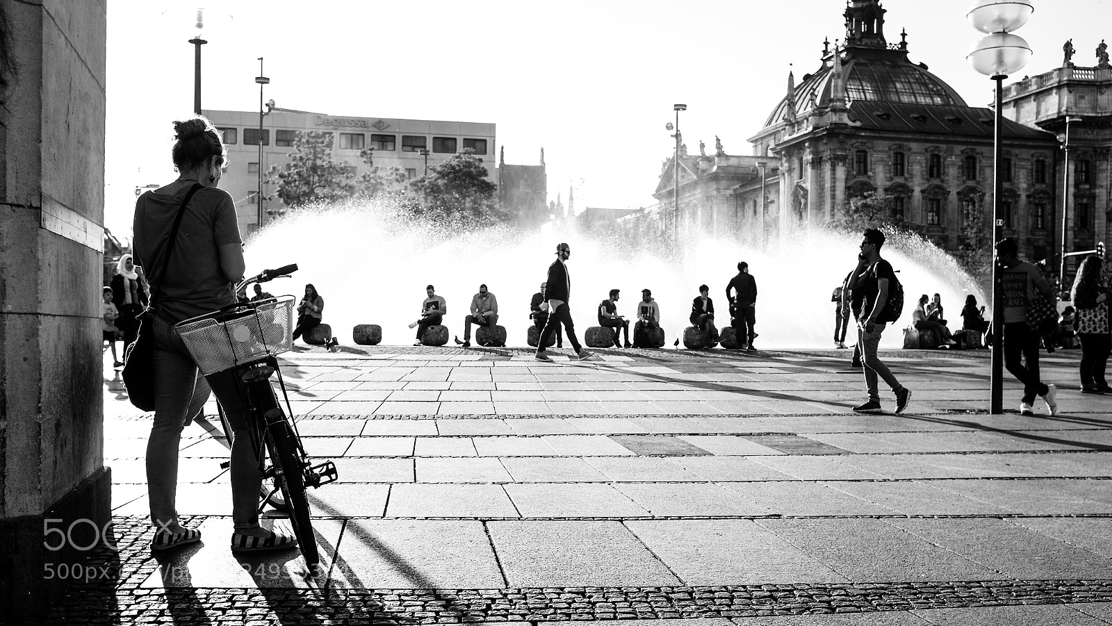 Fujifilm X100S sample photo. Müchen stachus. photography
