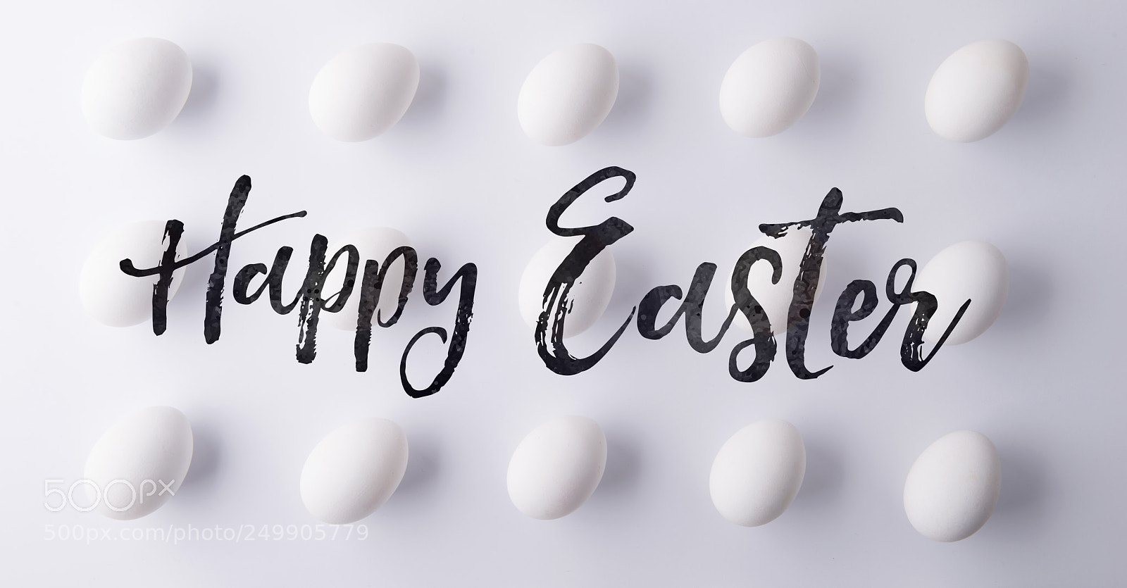 Nikon D800 sample photo. Happy easter flat lay photography