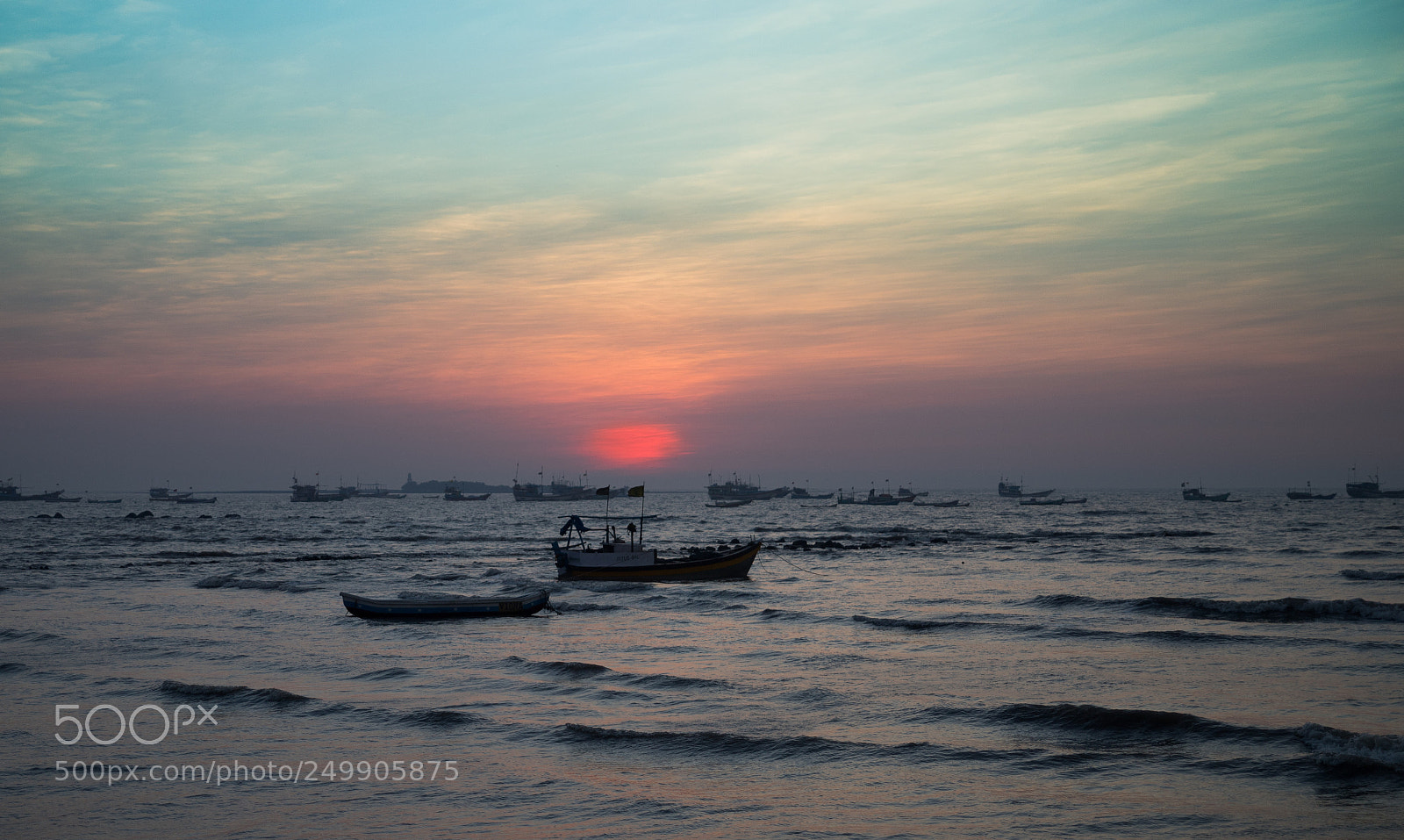 Canon EOS 6D Mark II sample photo. Gorai beach evening photography