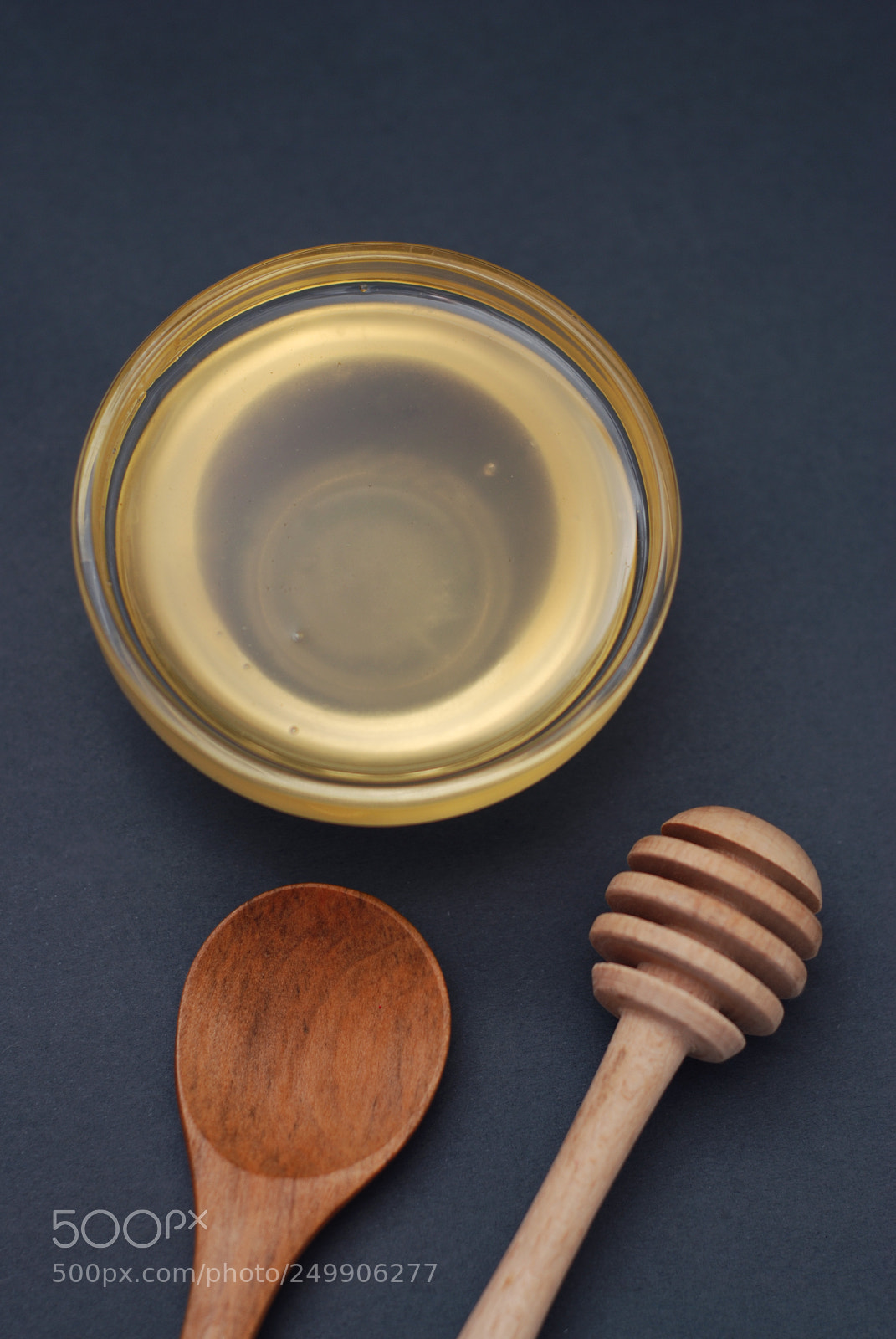 Nikon D80 sample photo. Honey in glass bowl photography