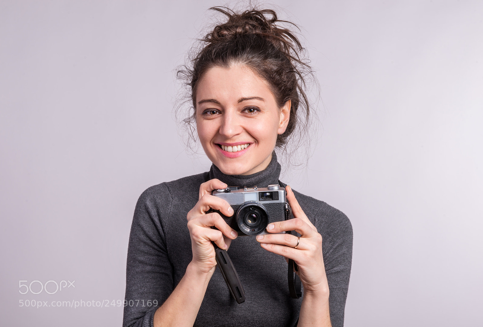 Nikon D800 sample photo. Portrait of a young photography
