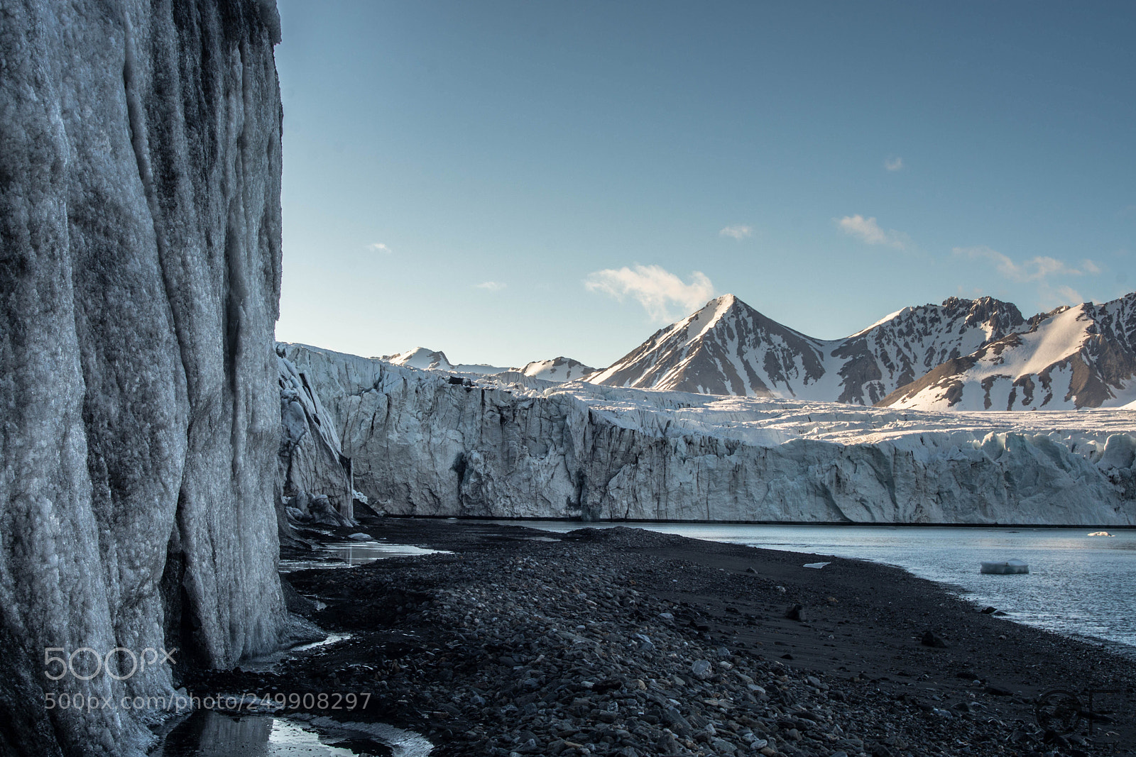 Nikon D7100 sample photo. Hansbreen, svalbard photography