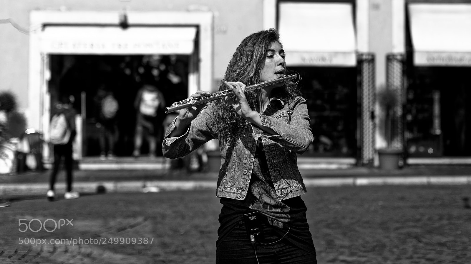 Canon EOS 6D sample photo. Street flute photography