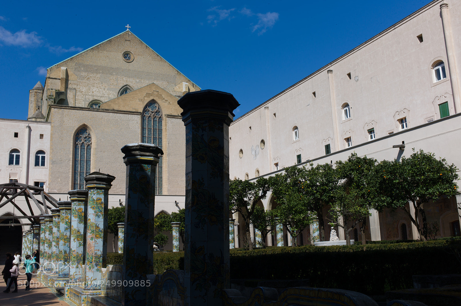 Leica M9 sample photo. St. chiara church, naples photography