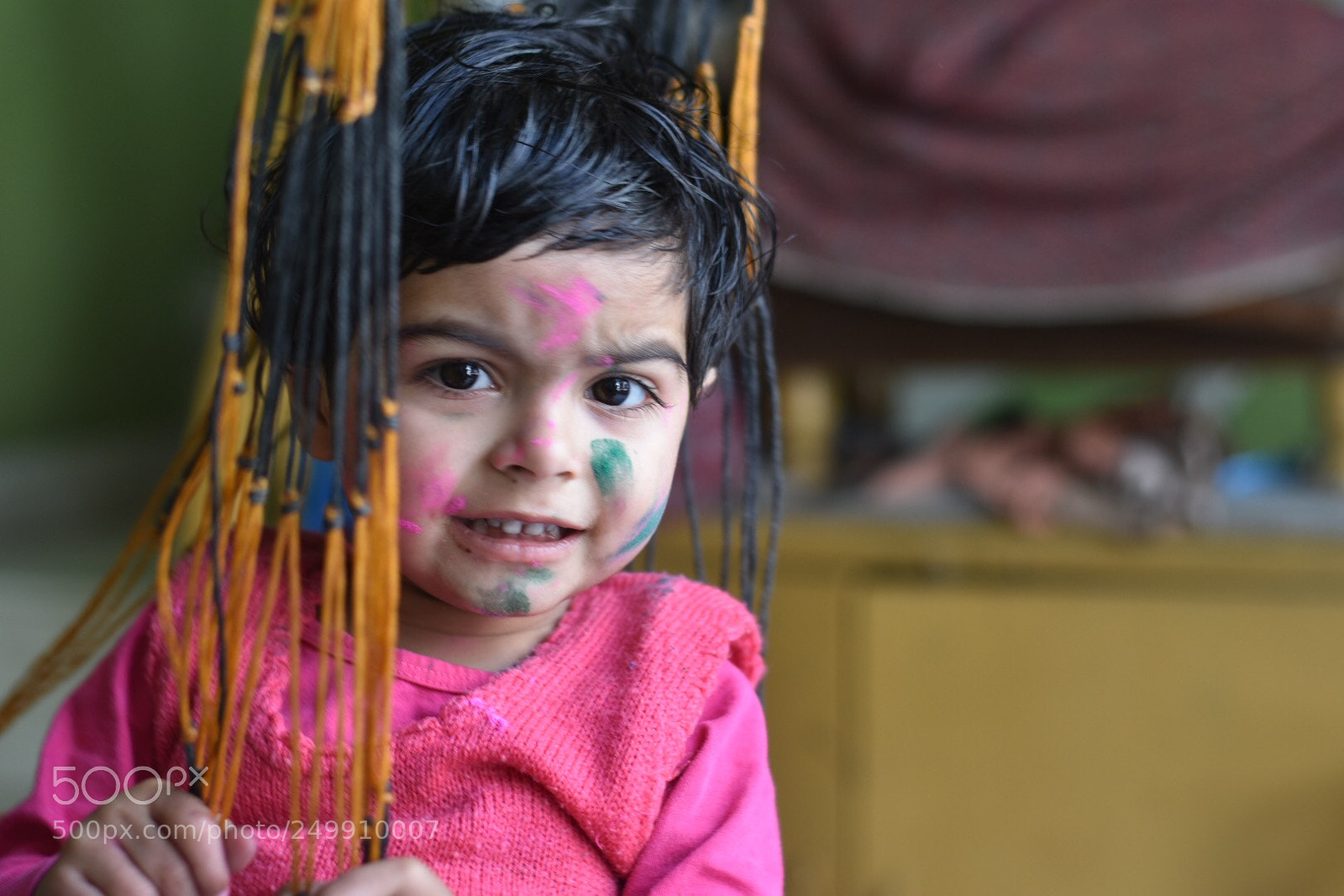 Nikon D3400 sample photo. Holi photography
