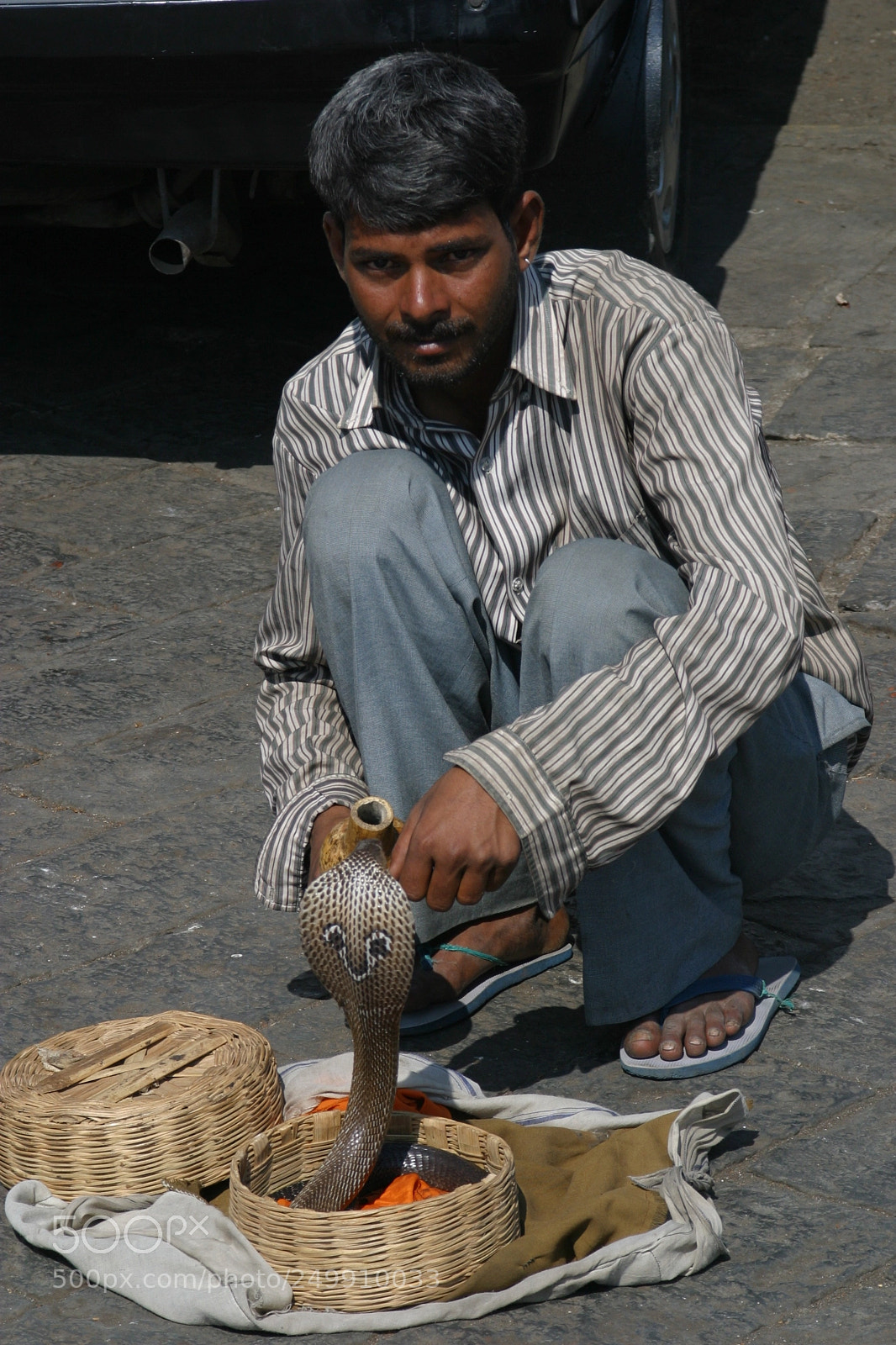 Canon EOS D60 sample photo. The snake charmer photography