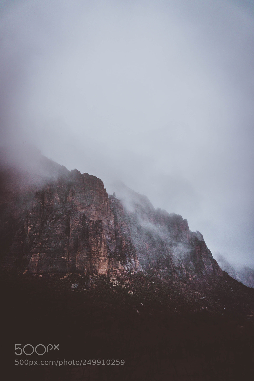 Sony a6000 sample photo. Zion mist photography