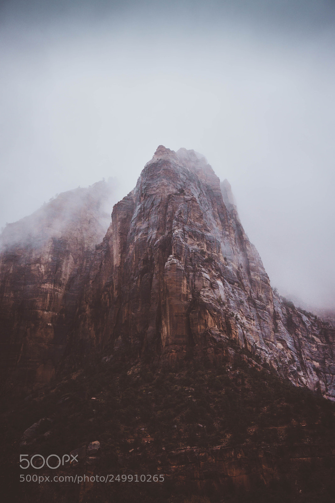 Sony a6000 sample photo. Zion mist photography
