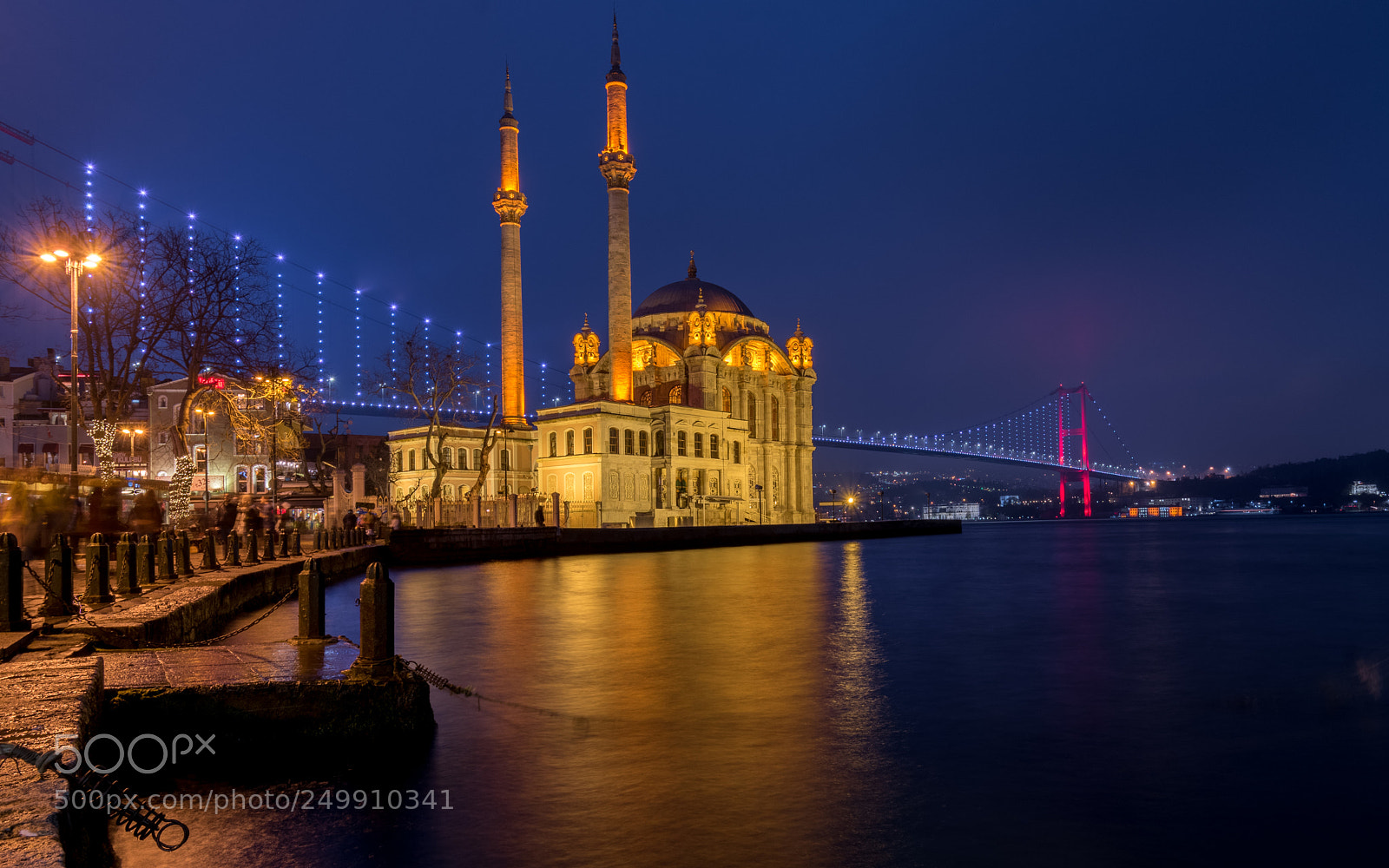 Nikon D5500 sample photo. Istanbul at night photography