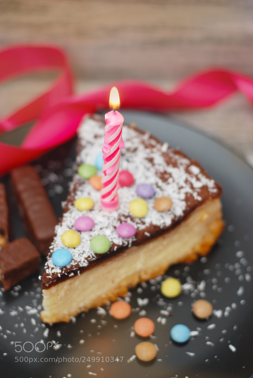 Nikon D80 sample photo. Delicious chocolate cake with photography