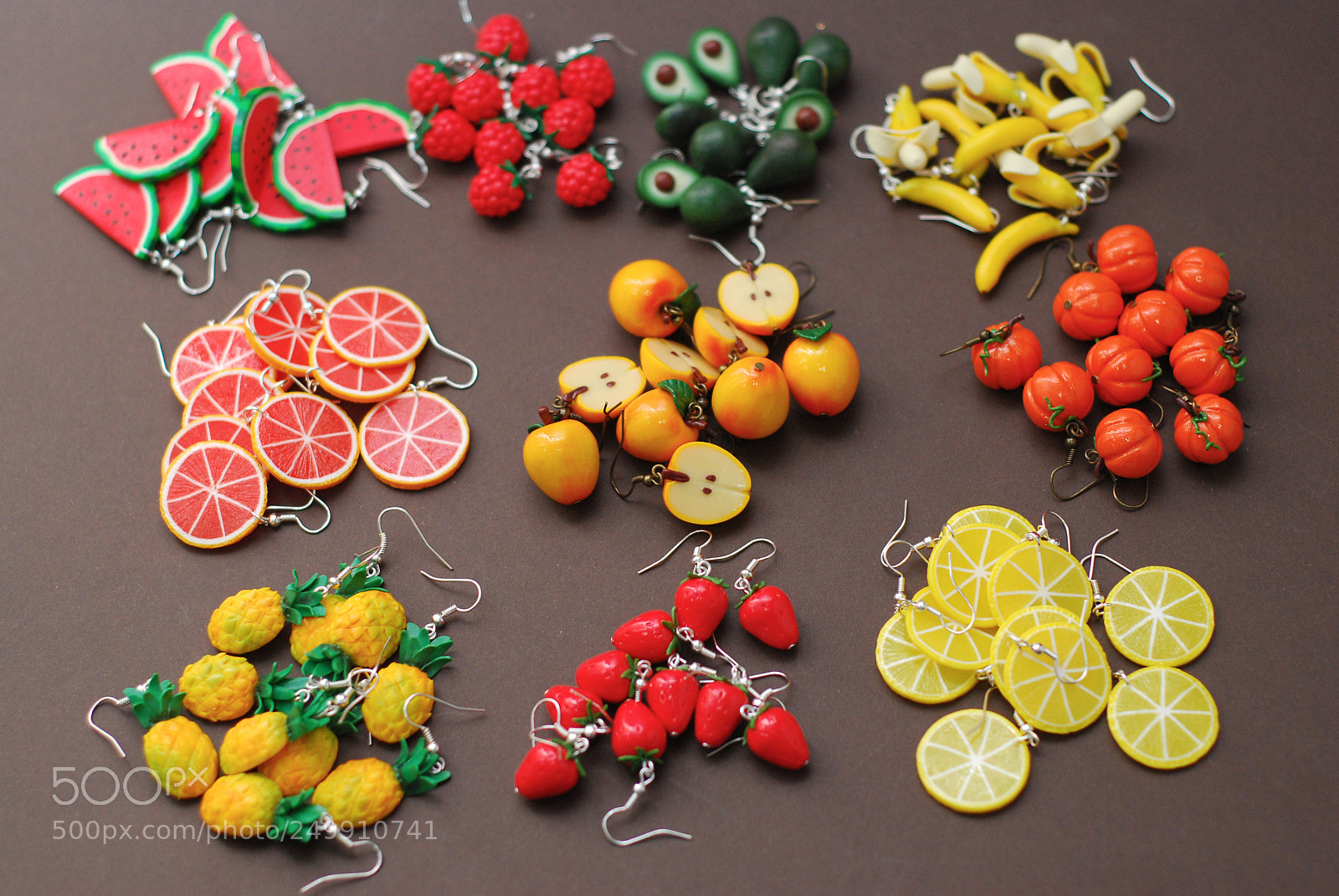 Nikon D80 sample photo. Miniature fake polymer clay photography