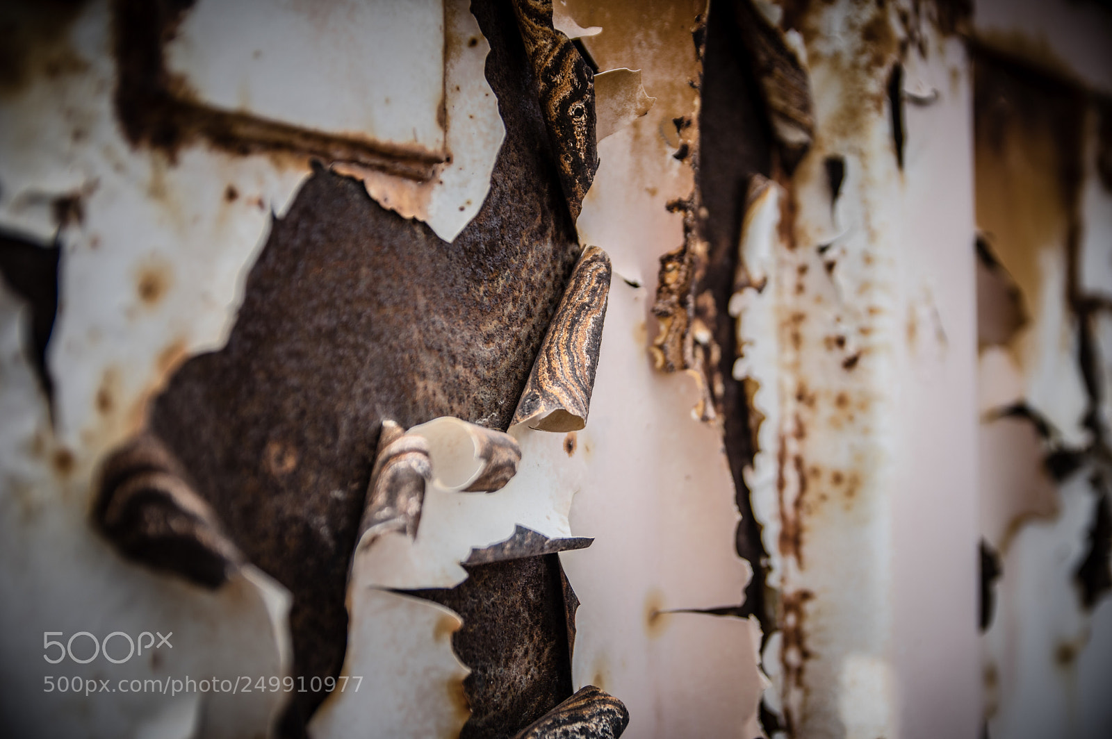 Pentax K-3 II sample photo. Peeling paint photography
