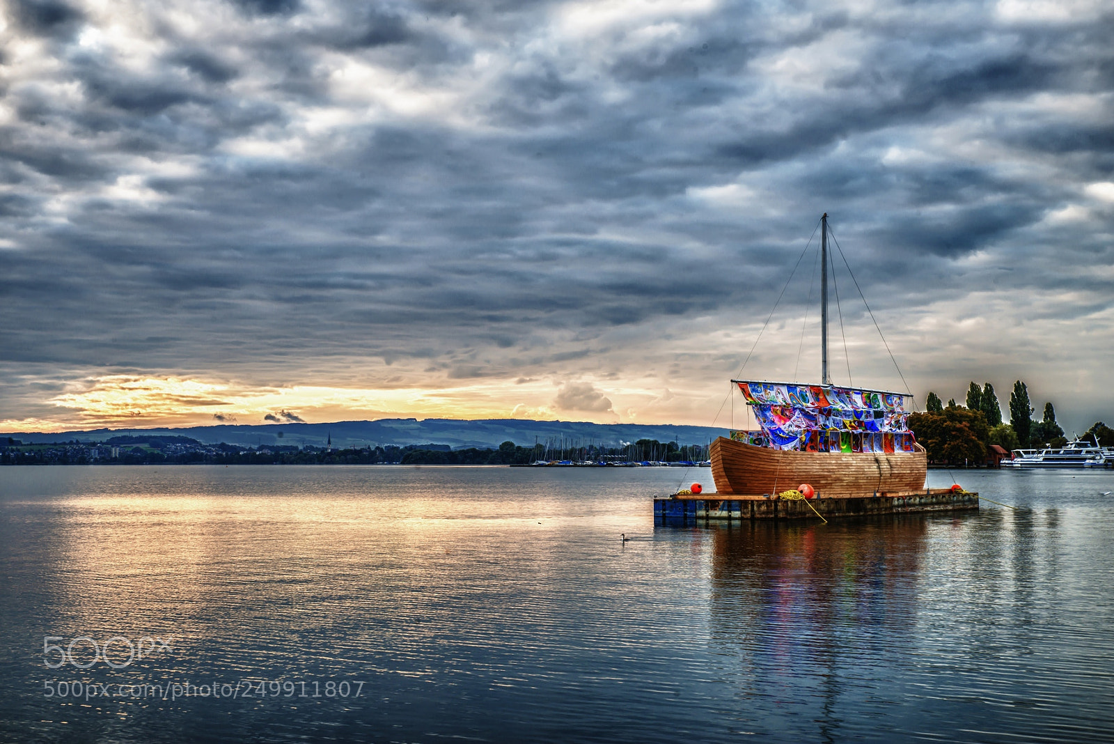 Nikon D800 sample photo. Evening on the lake photography