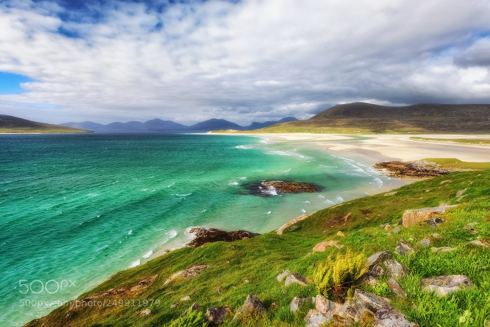 Nikon D800 sample photo. - luskentyre beach - photography