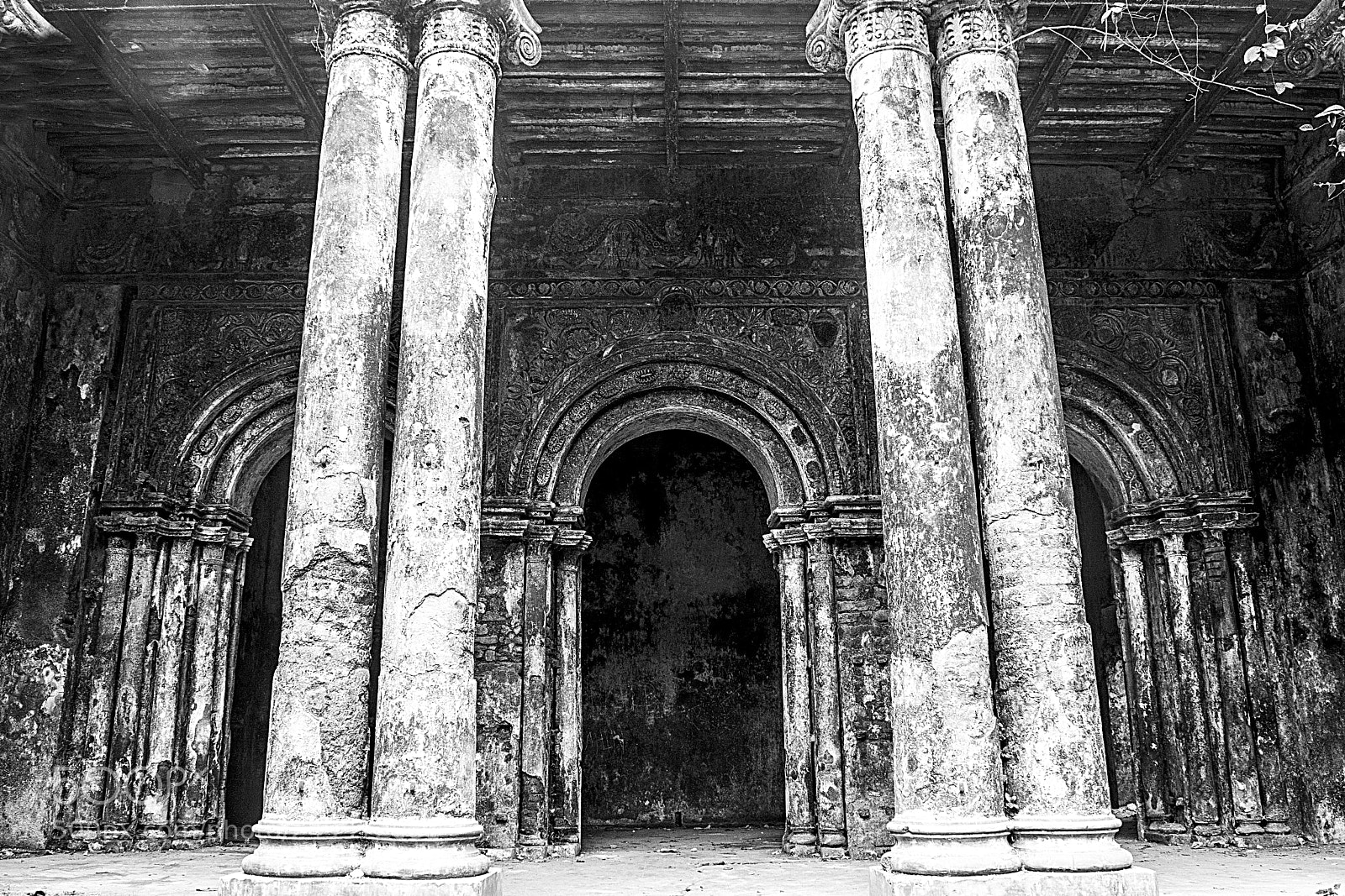 Nikon D7100 sample photo. Teota zamindar palace photography