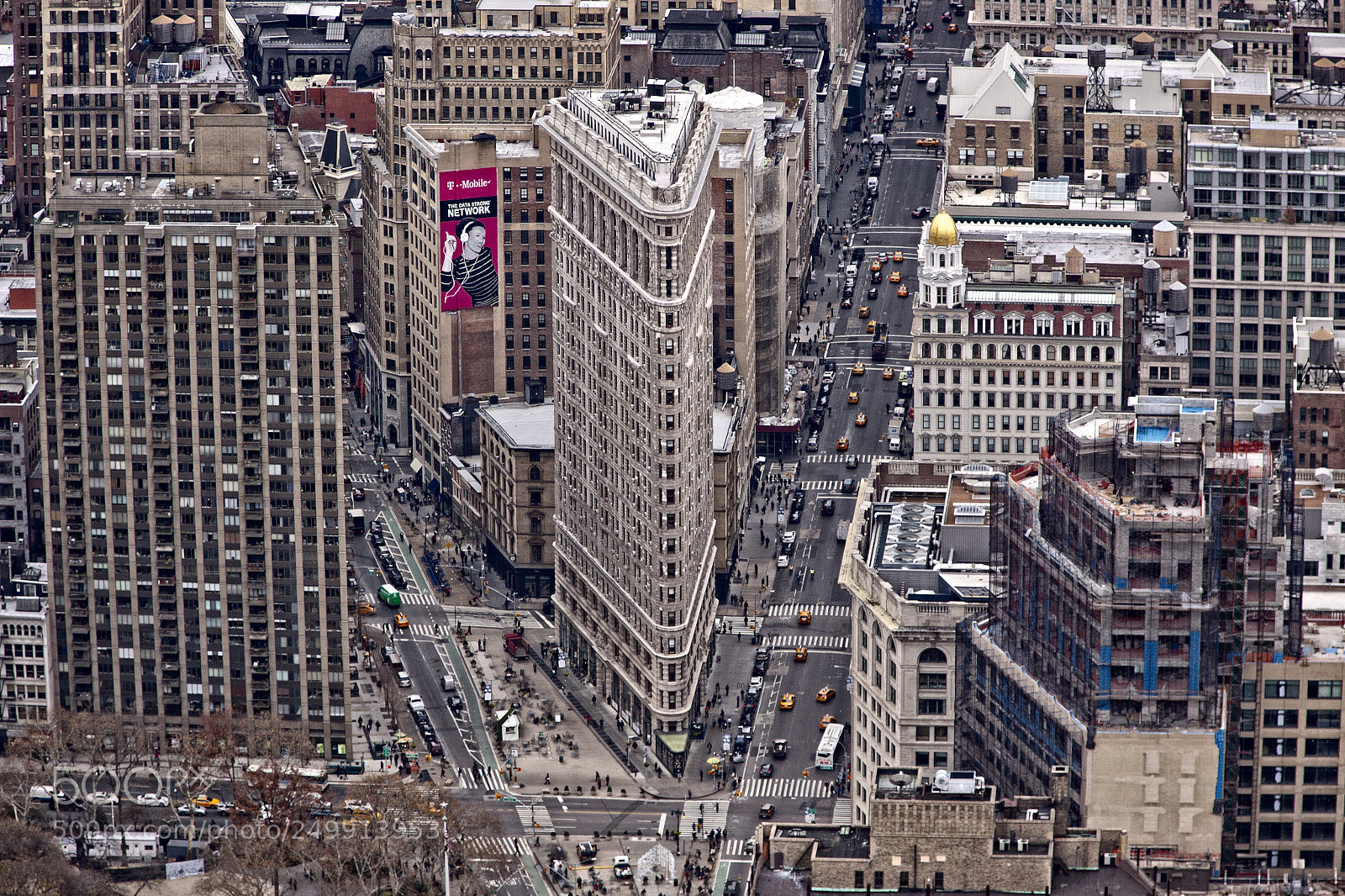 Canon EOS 50D sample photo. Flat iron building photography
