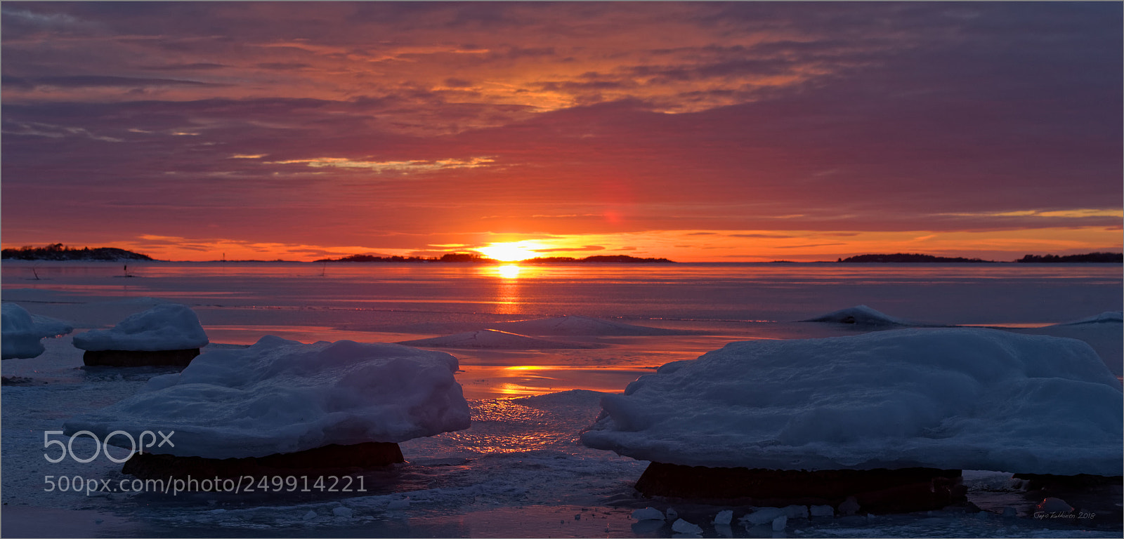 Pentax K-1 sample photo. Sunset over hanko l photography