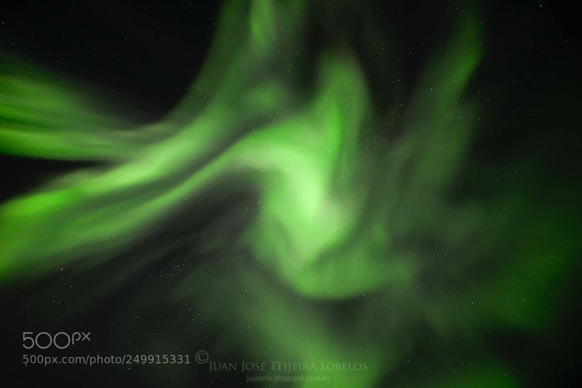 Nikon D610 sample photo. Northern lights photography