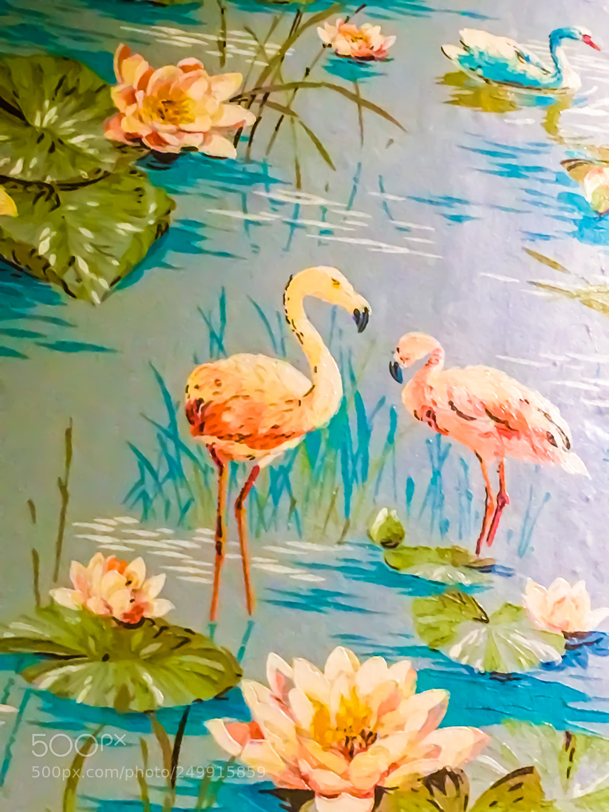 Apple iPhone 6s sample photo. Pink flamingos photography