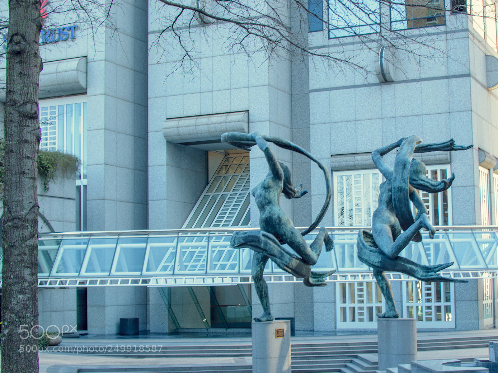 Nikon D3300 sample photo. Statues in downtown atlanta photography