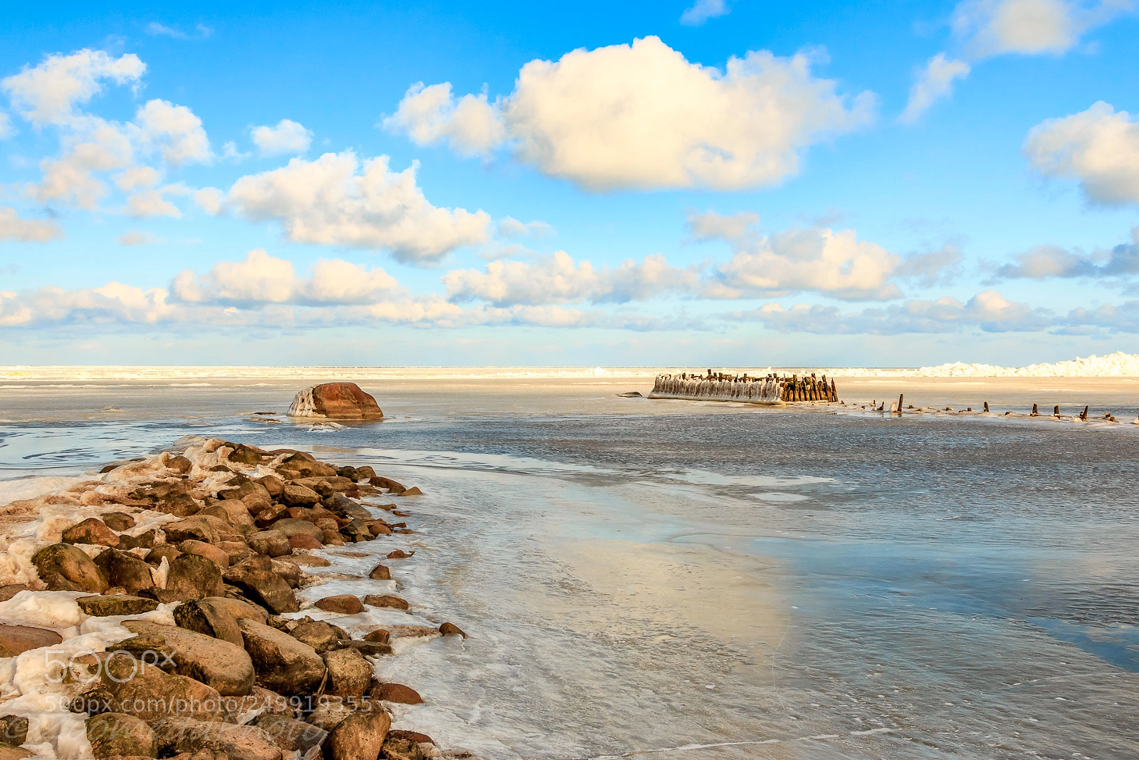 Canon EOS 70D sample photo. Frozen sea. photography