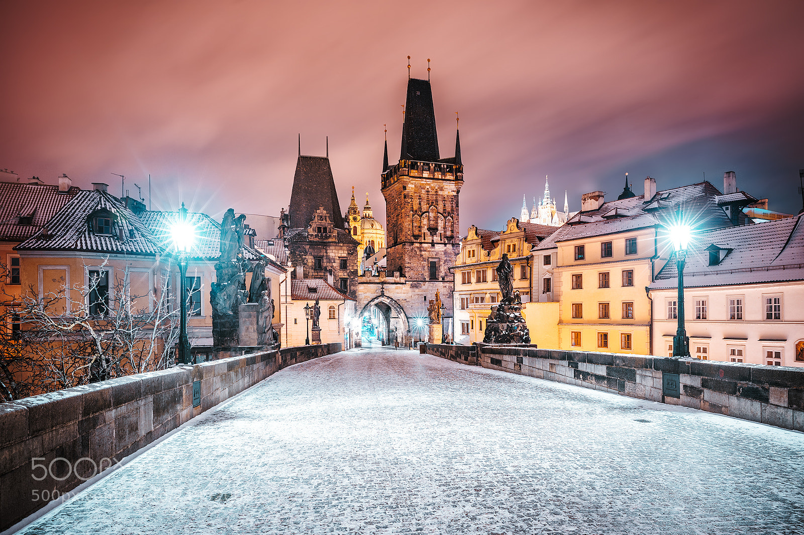 Canon EOS 5DS R sample photo. Charles bridge night photography