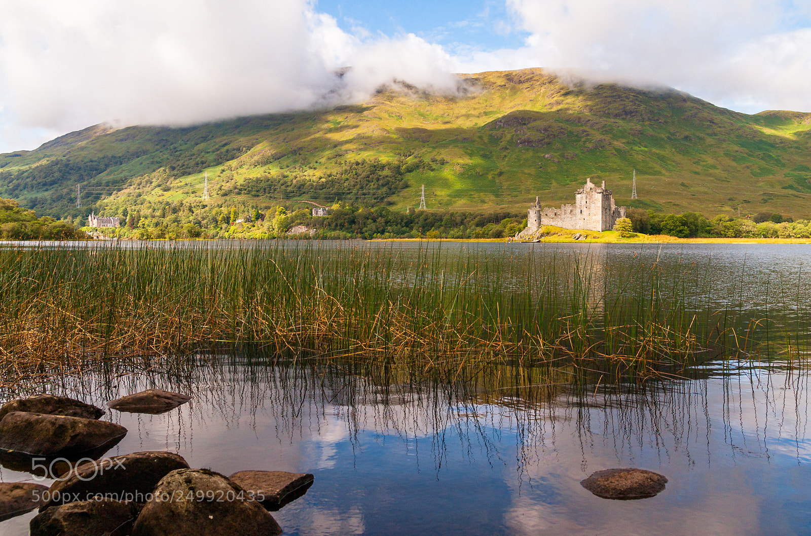 Canon EOS 40D sample photo. Kilchurn castle photography