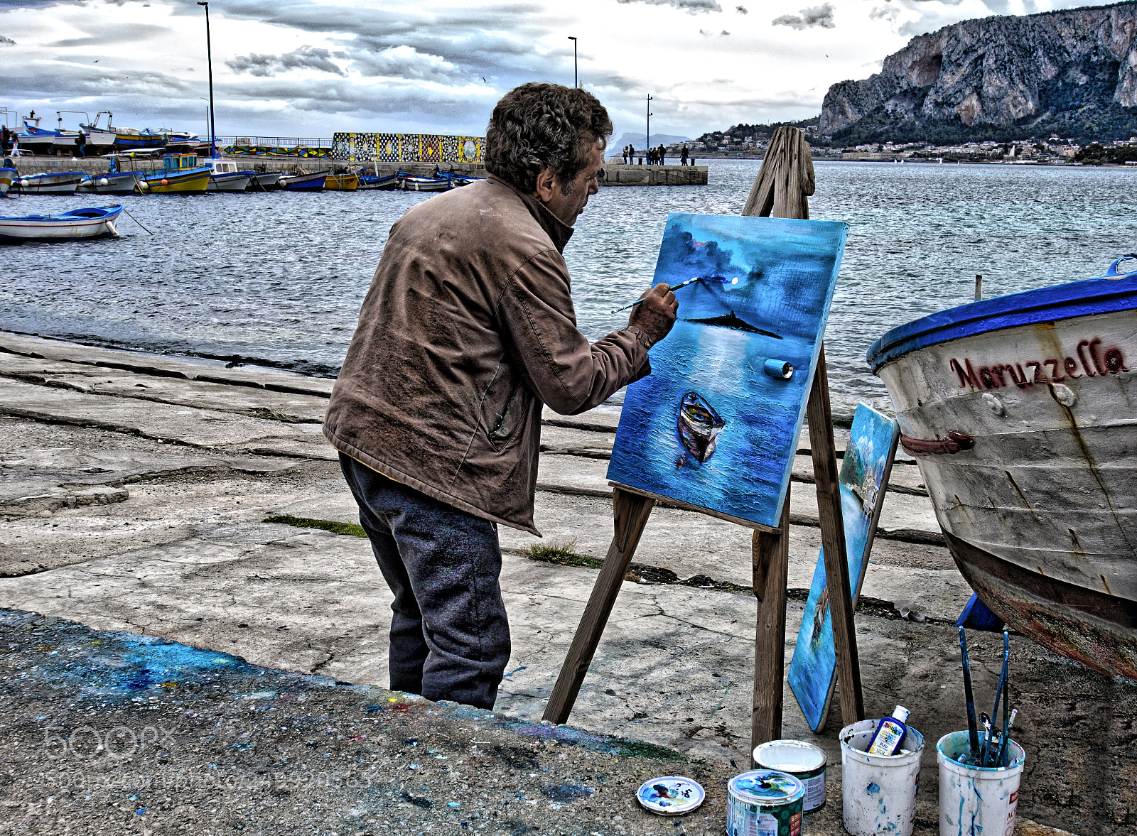 Sony Cyber-shot DSC-RX100 II sample photo. Pittore a mondello hdr photography