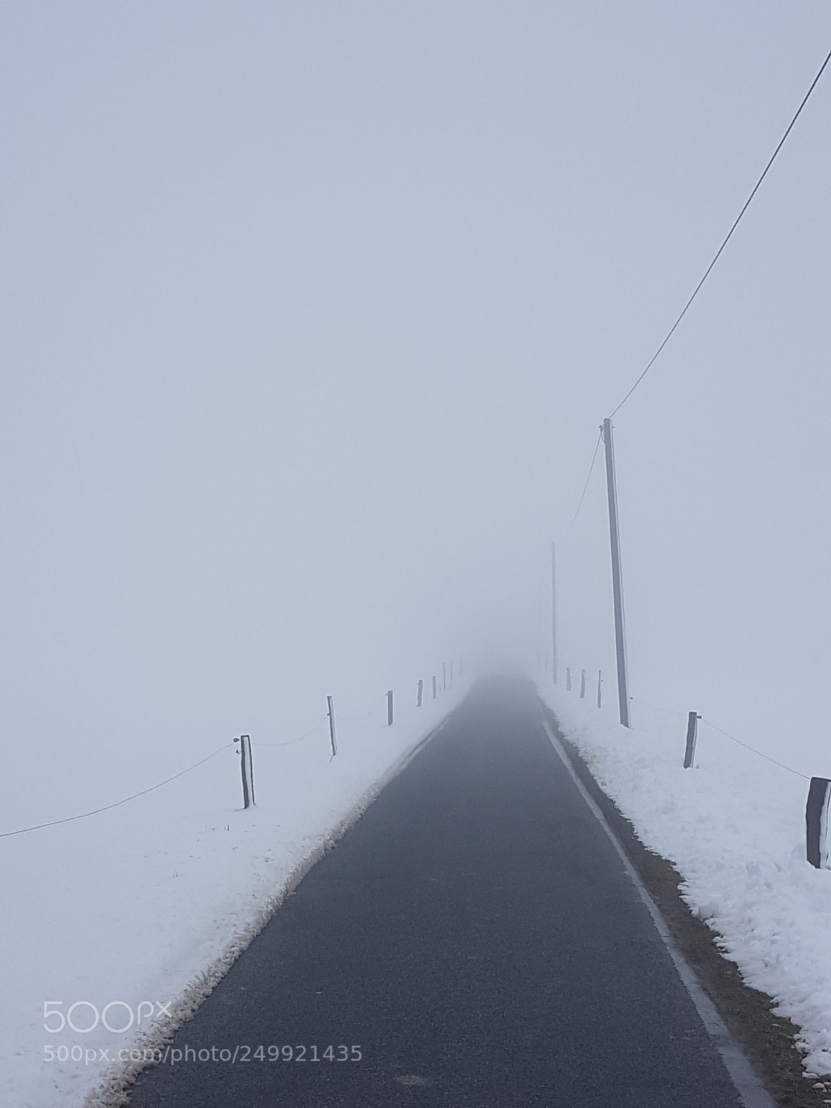 Samsung Galaxy S7 sample photo. Winter schnee weg nebel photography