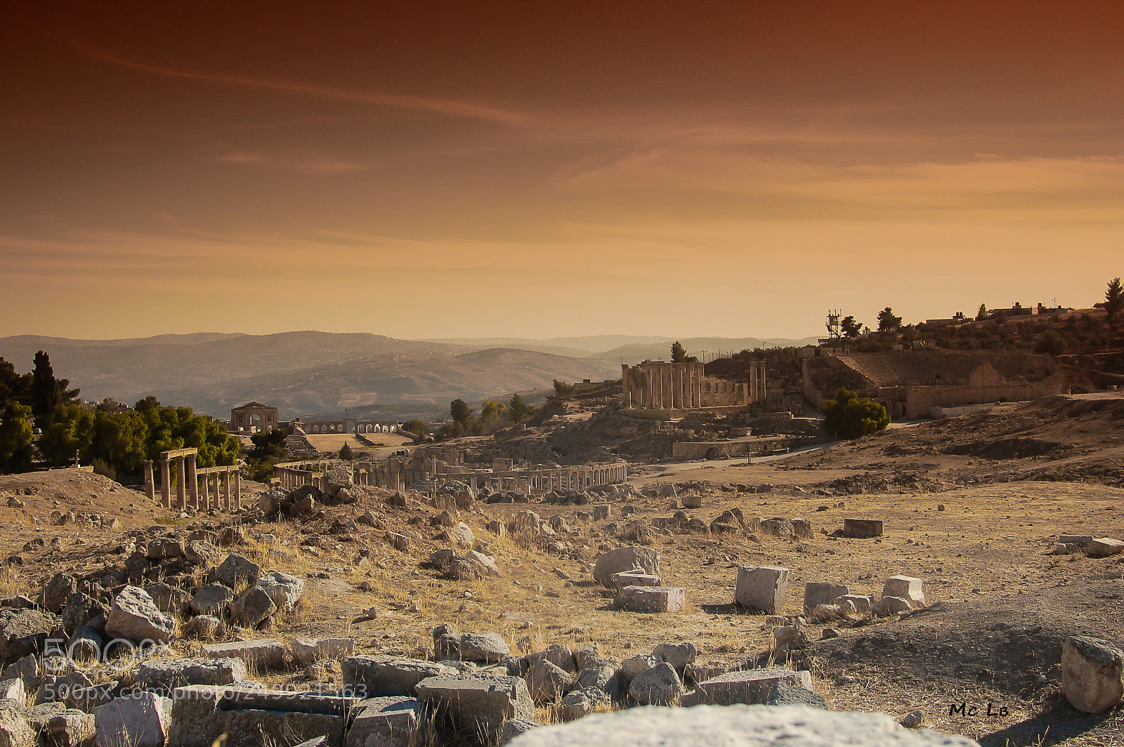 Nikon D50 sample photo. Ancient roman ruin photography