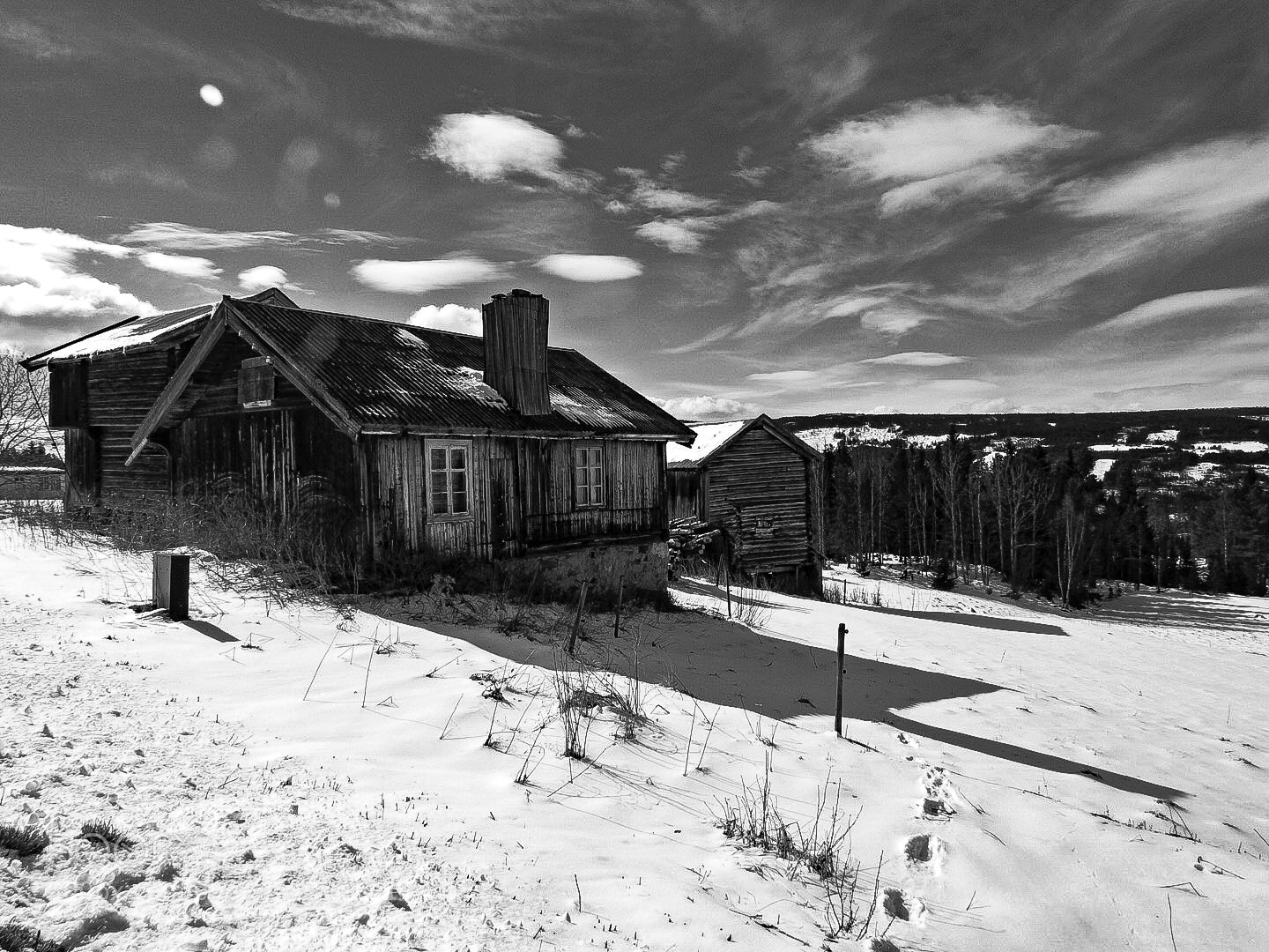 Nikon Coolpix P900 sample photo. ??hemsedal...old farm photography