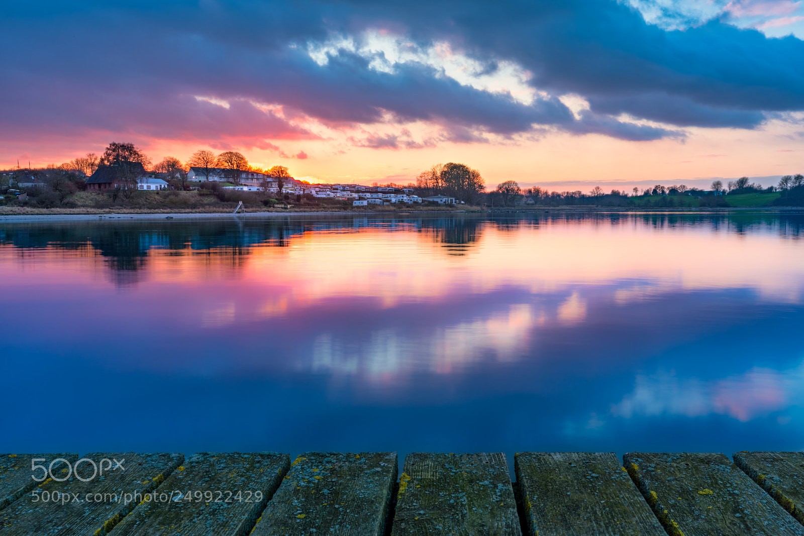Sony a7R III sample photo. Colorful ocean sunset photography
