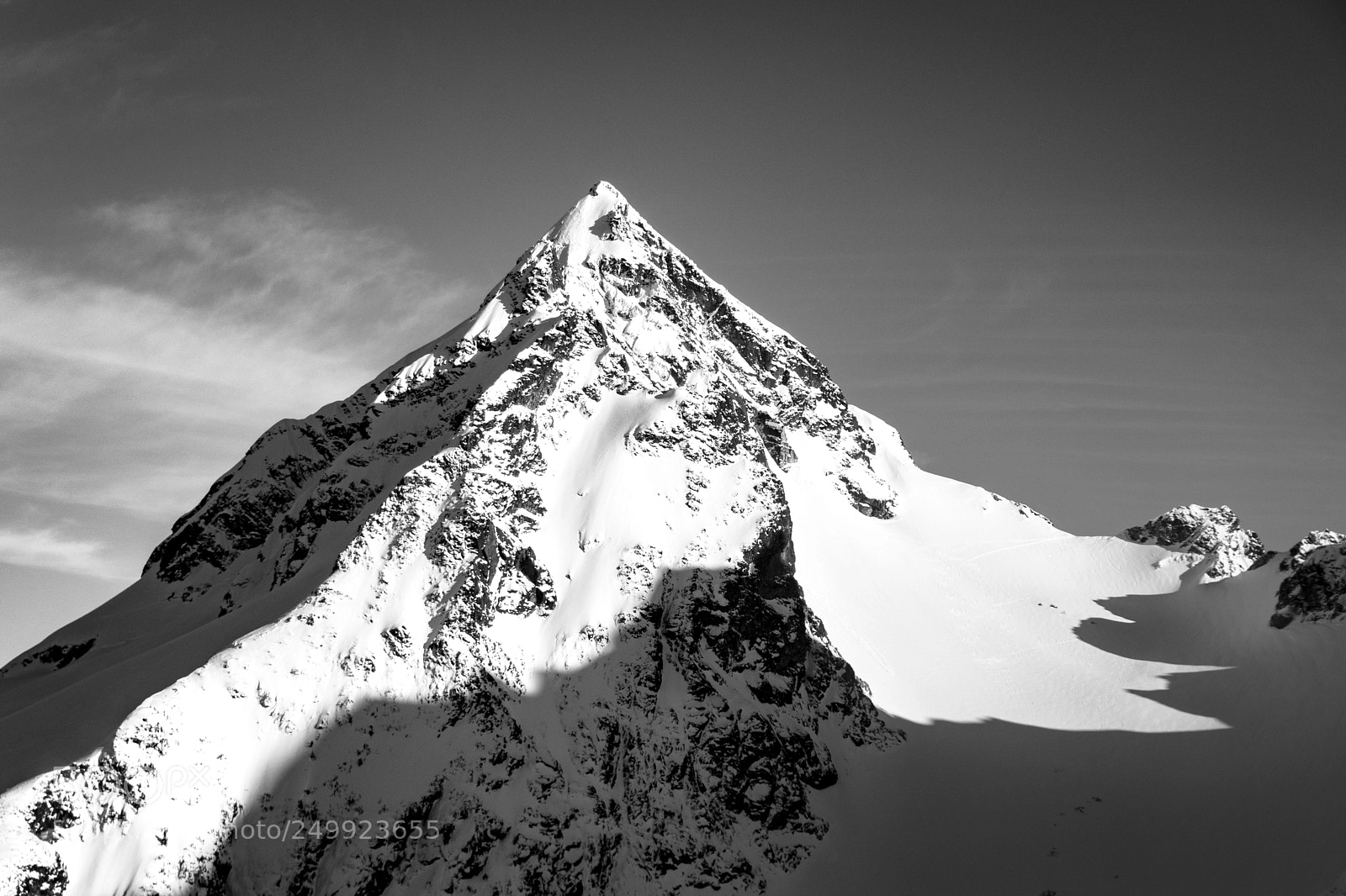 Canon EOS 80D sample photo. Alpha mountain b&w photography