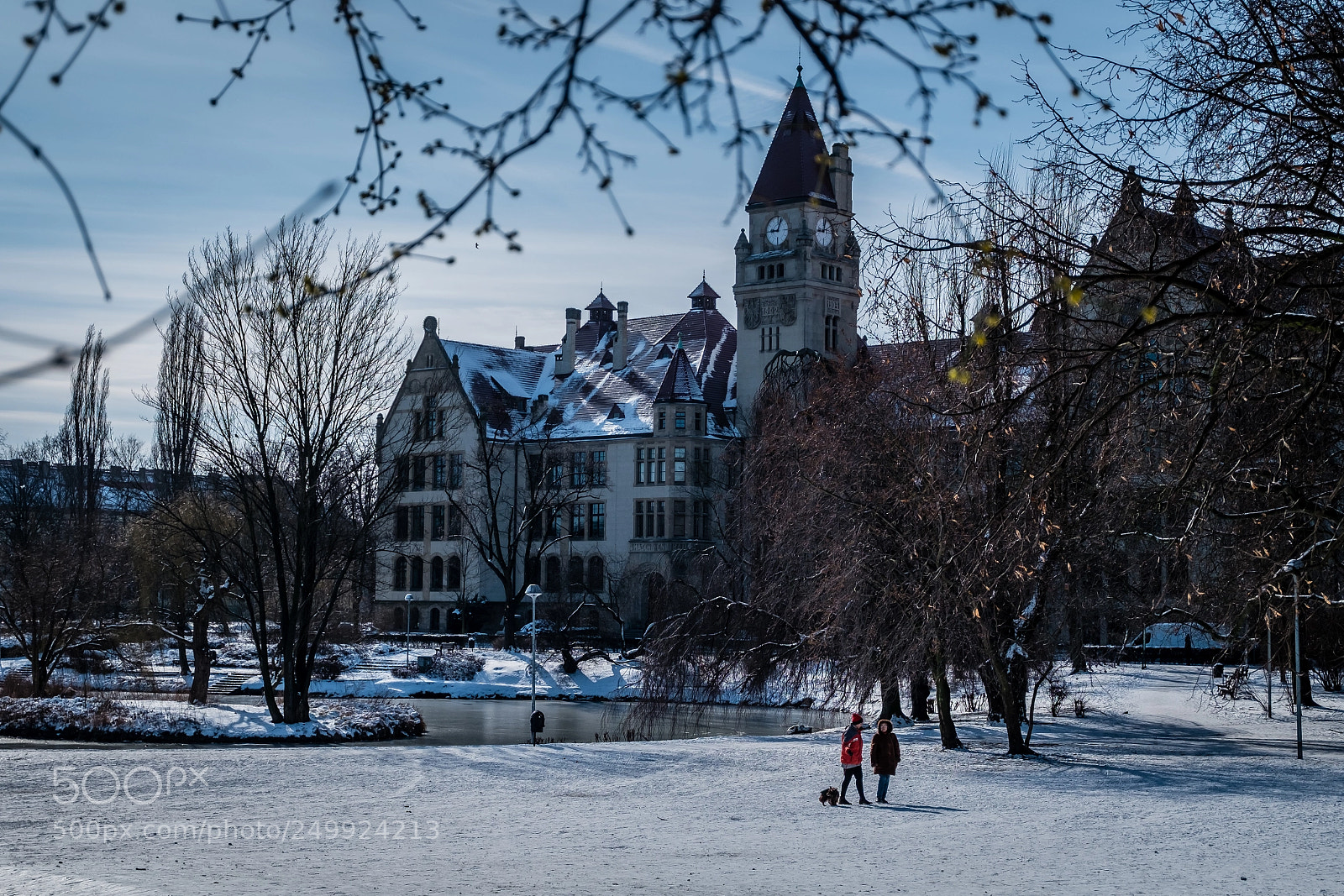 Fujifilm X-E1 sample photo. Wrocław, winter photography