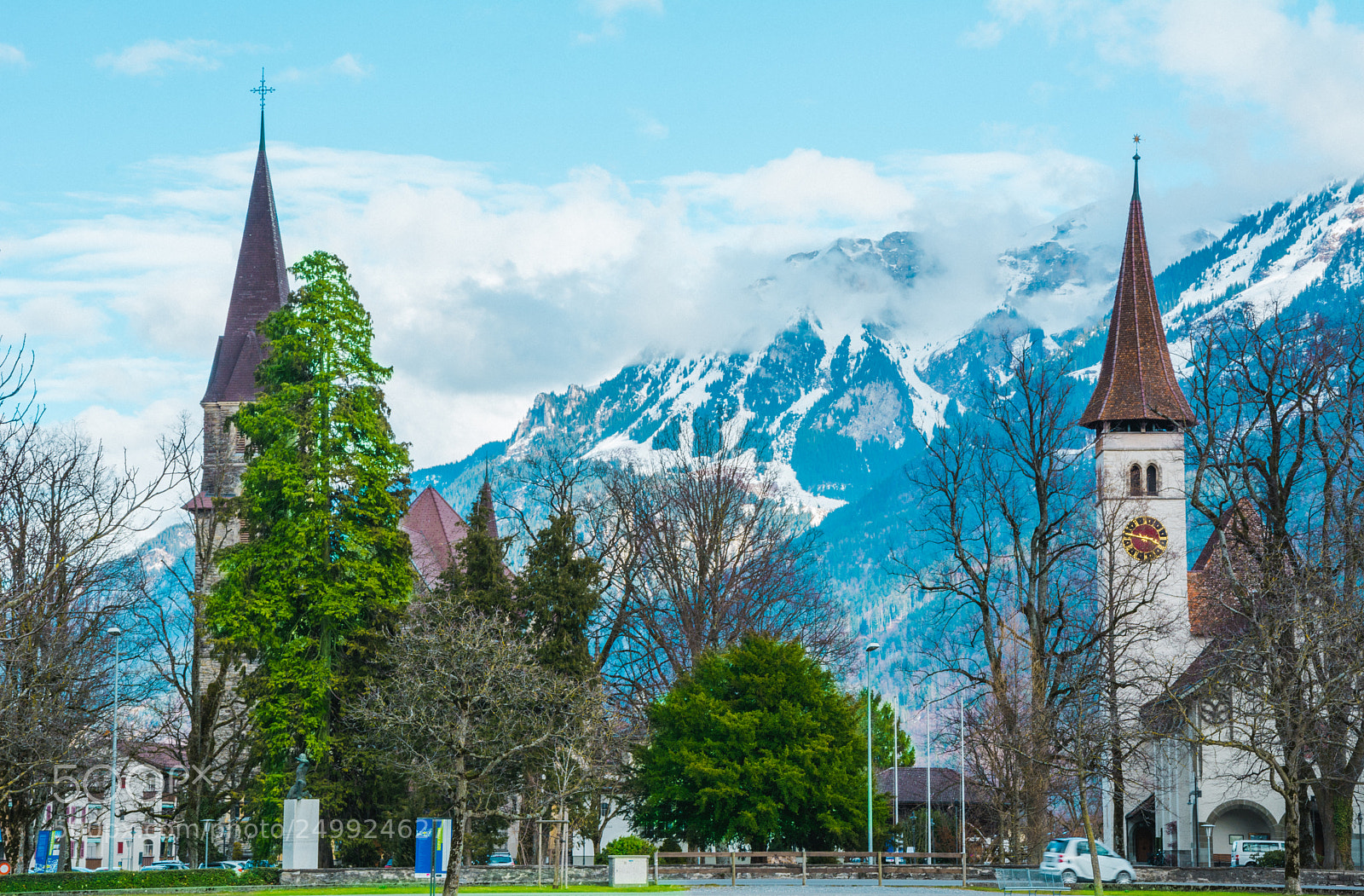 Nikon D7100 sample photo. Interlaken city center photography
