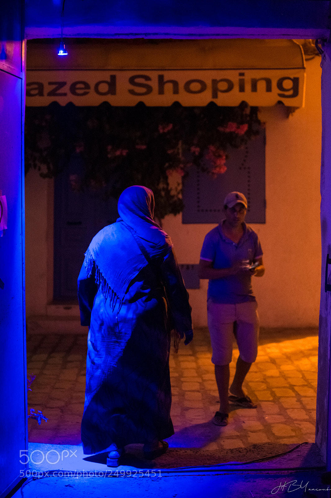 Nikon D5200 sample photo. The blue moment photography
