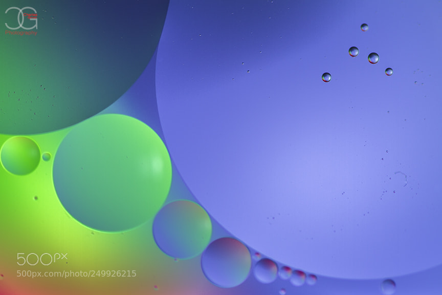 Canon EOS 7D sample photo. Oil & water photography