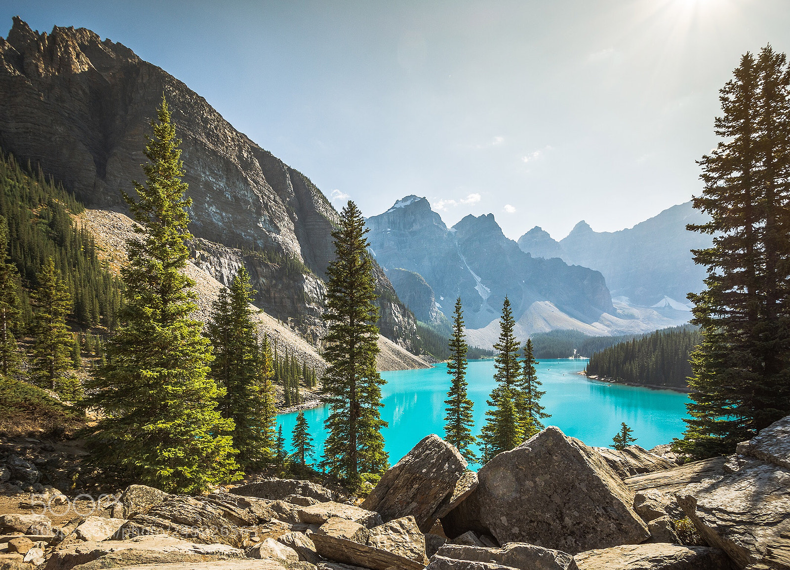Nikon D7200 sample photo. Moraine lake photography