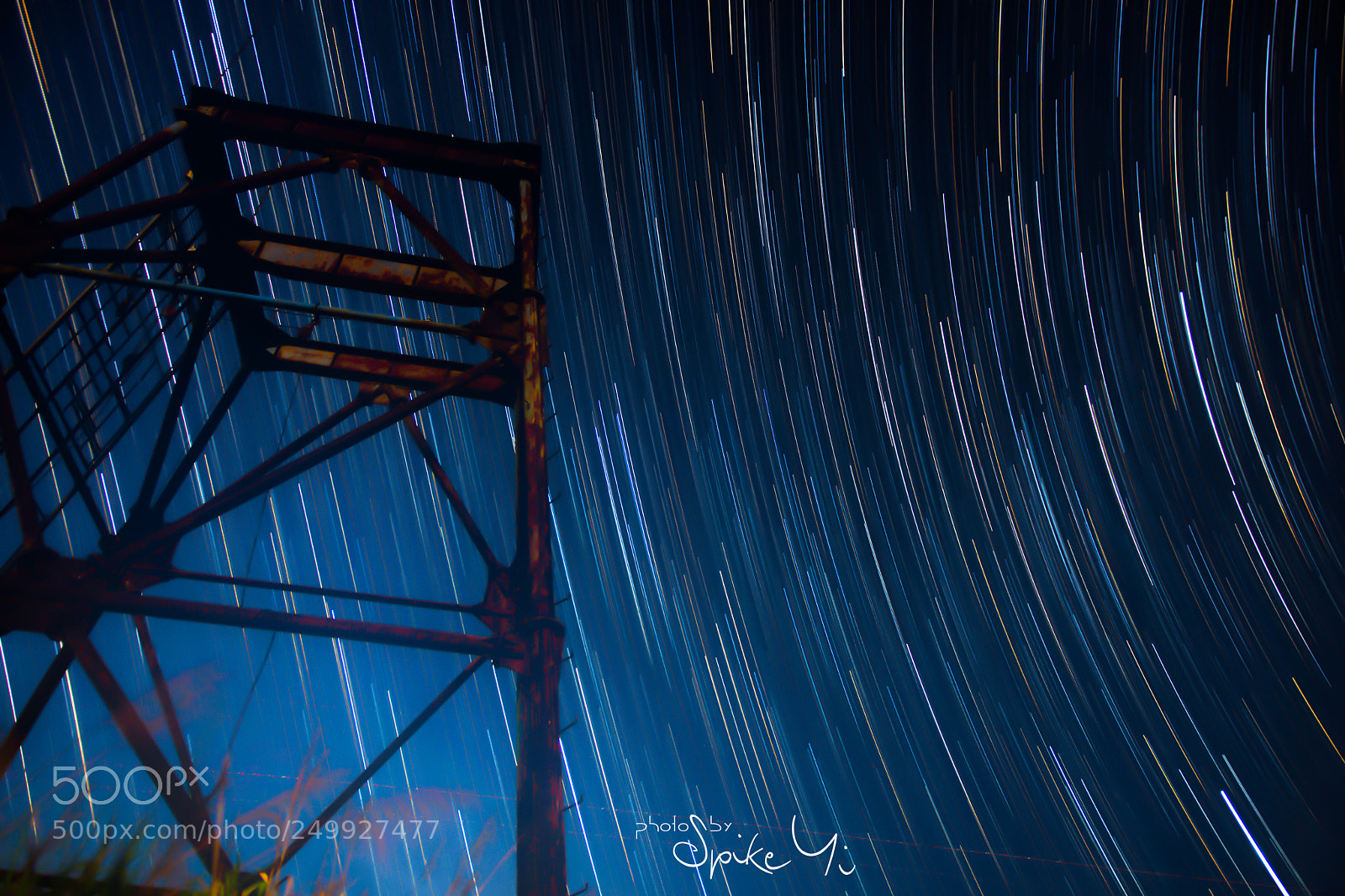 Nikon D7200 sample photo. Fading startrails photography