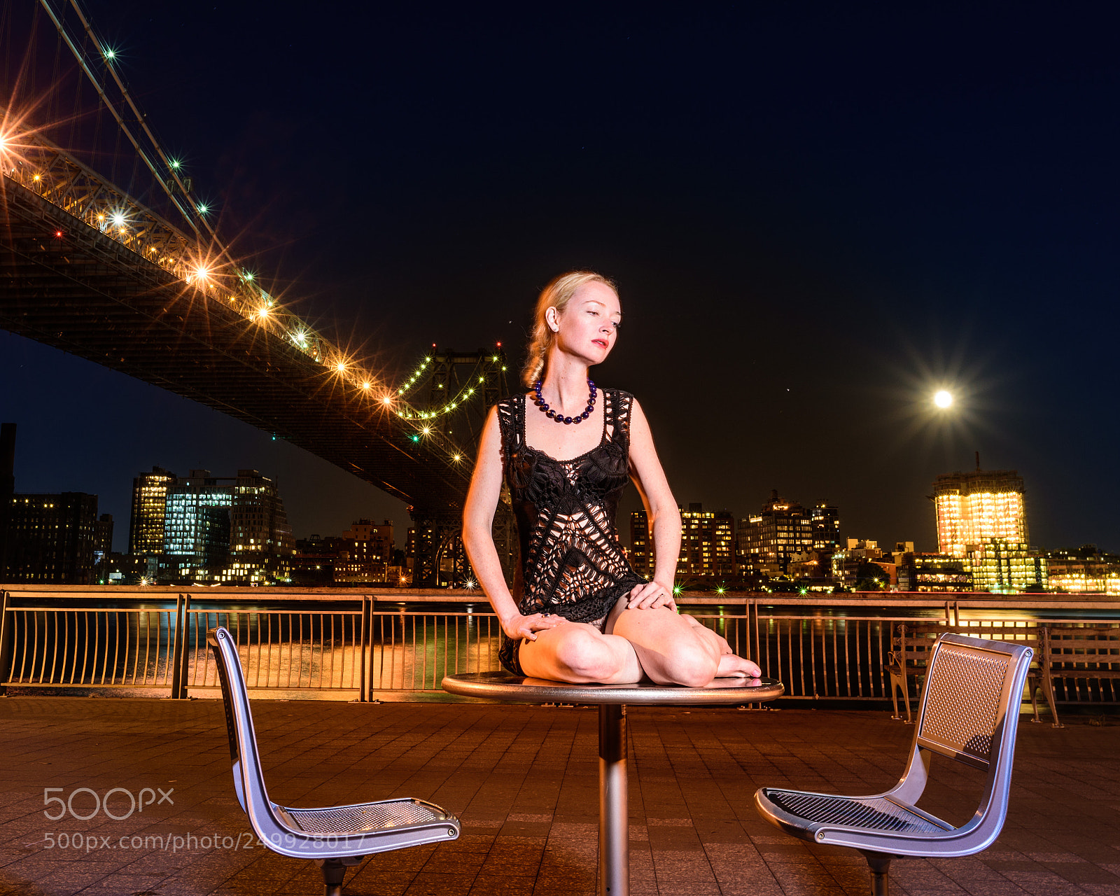 Nikon D810 sample photo. Suzymae party goat moon photography