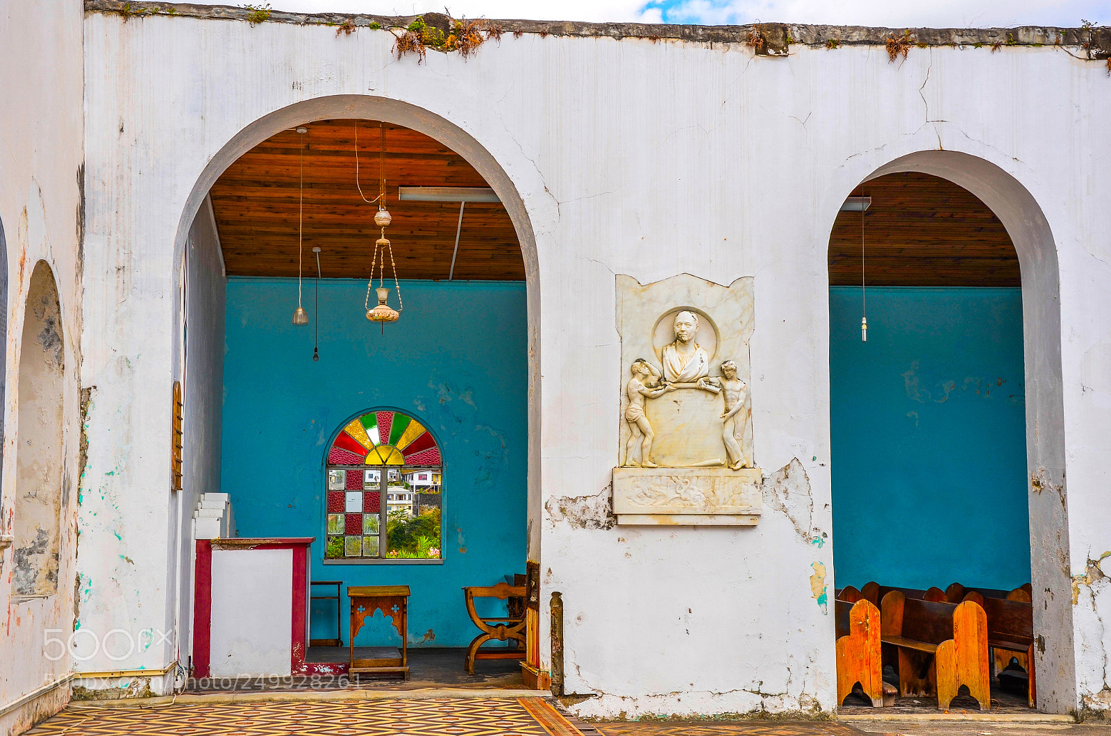 Nikon D7000 sample photo. Church ruins photography