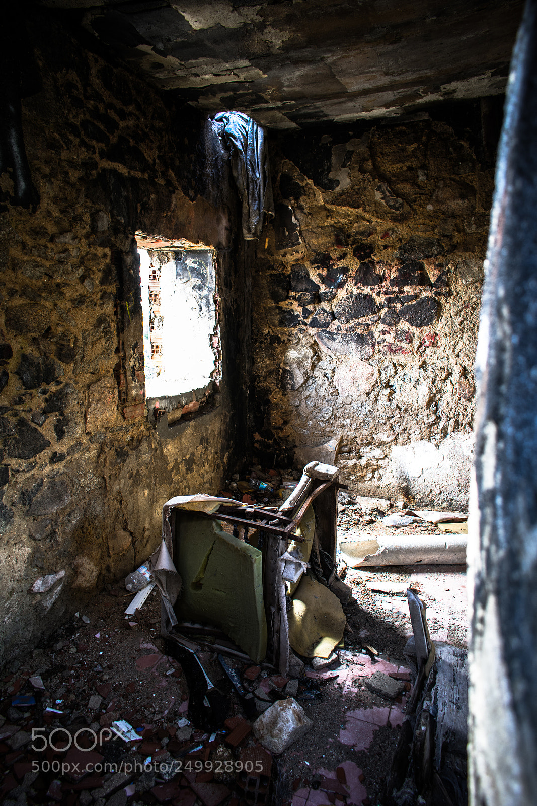 Nikon D3400 sample photo. Abandoned house photography