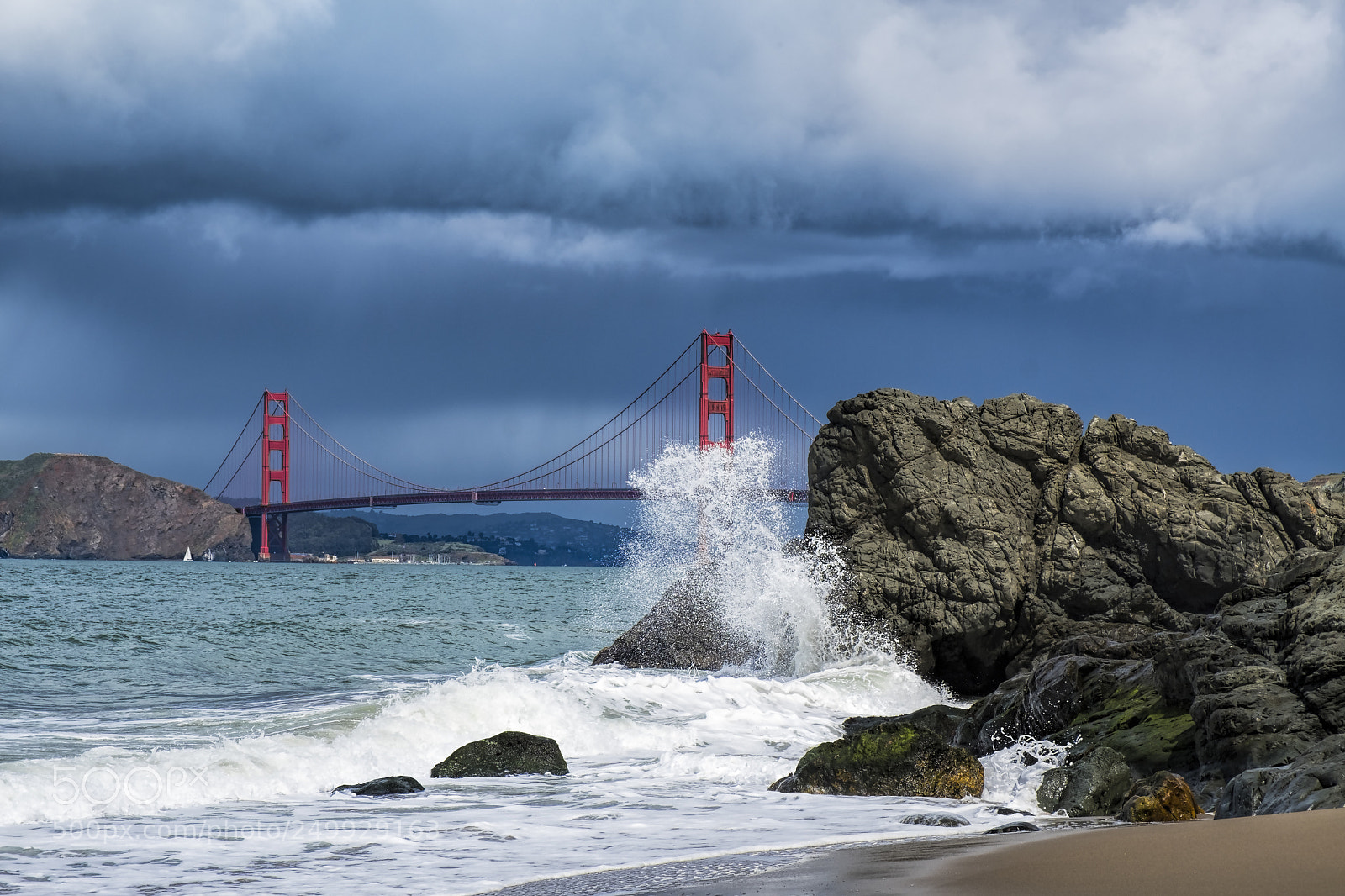 Fujifilm X-T2 sample photo. The golden gate photography