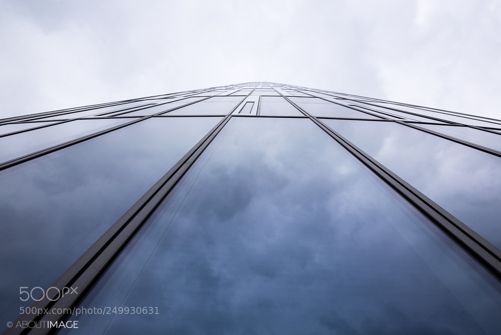 Nikon D610 sample photo. Finance tower liège photography