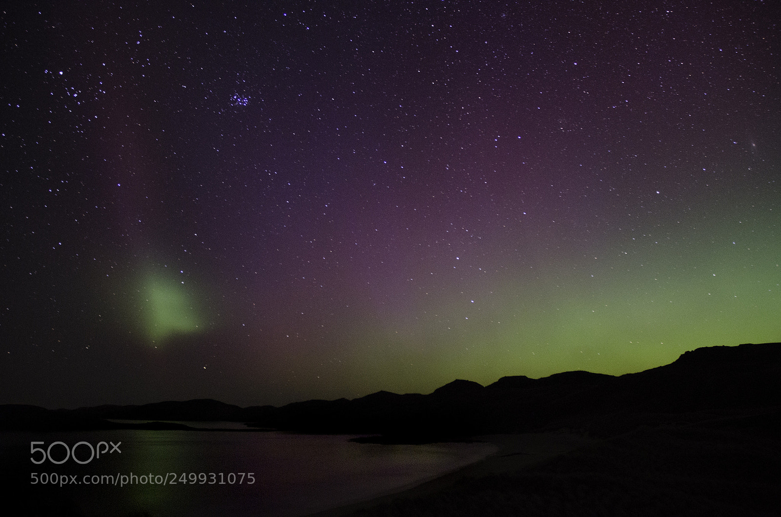 Nikon D7000 sample photo. Oldshoremore beach aurora photography