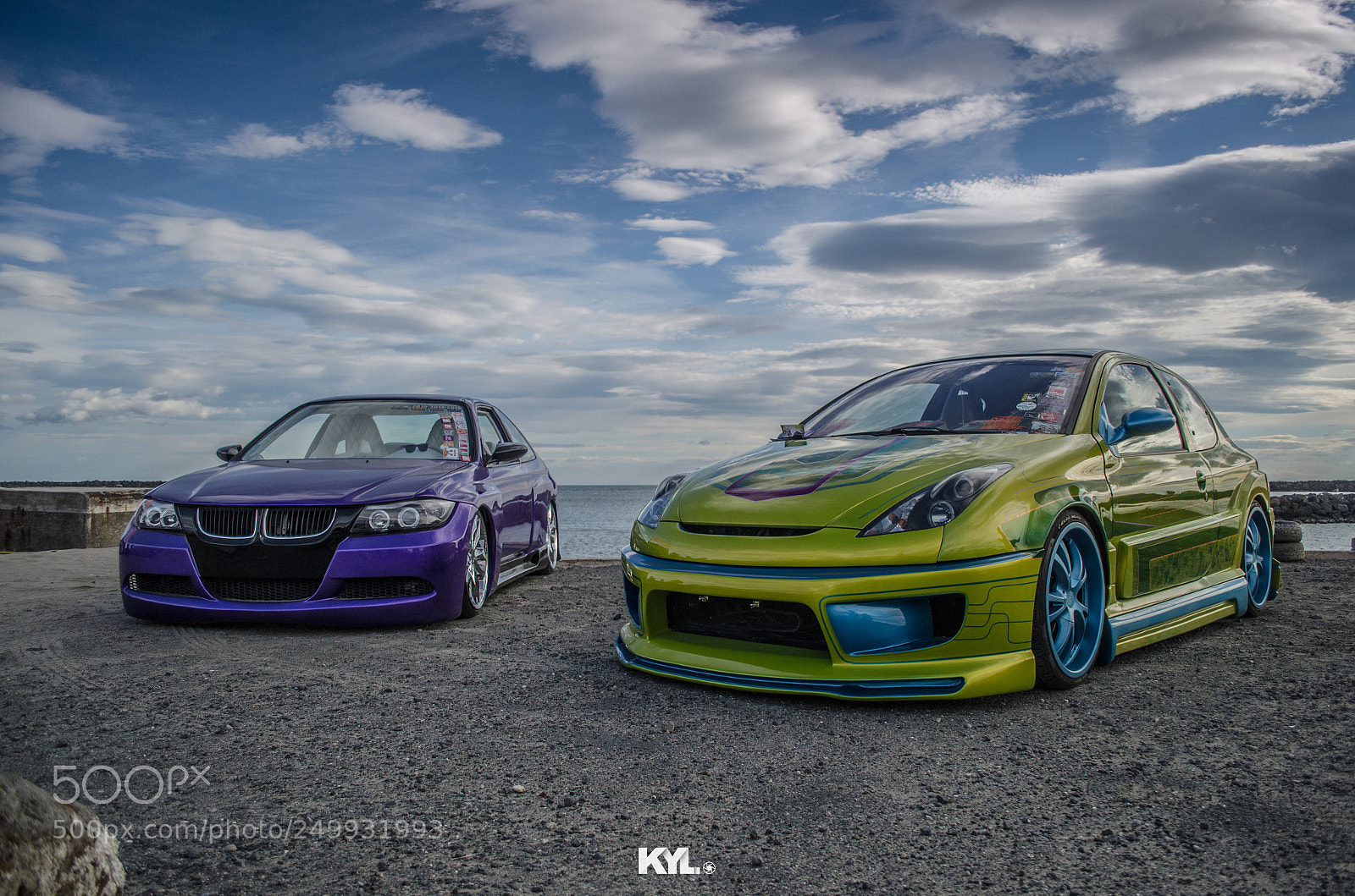 Nikon D5100 sample photo. Green and purple photography