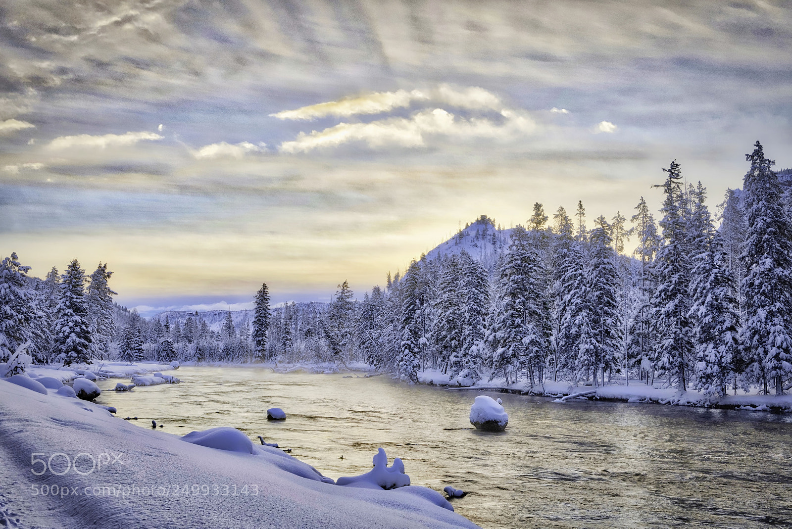 Nikon D850 sample photo. Dreaming of yellowstone photography