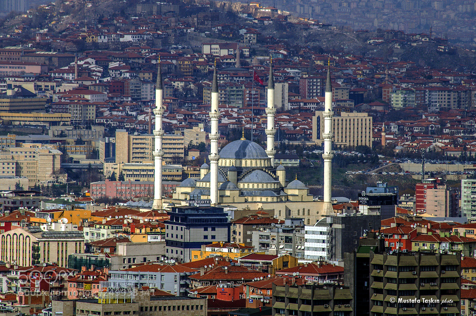 Nikon D90 sample photo. Ankaya' dan kocatepe' ye photography