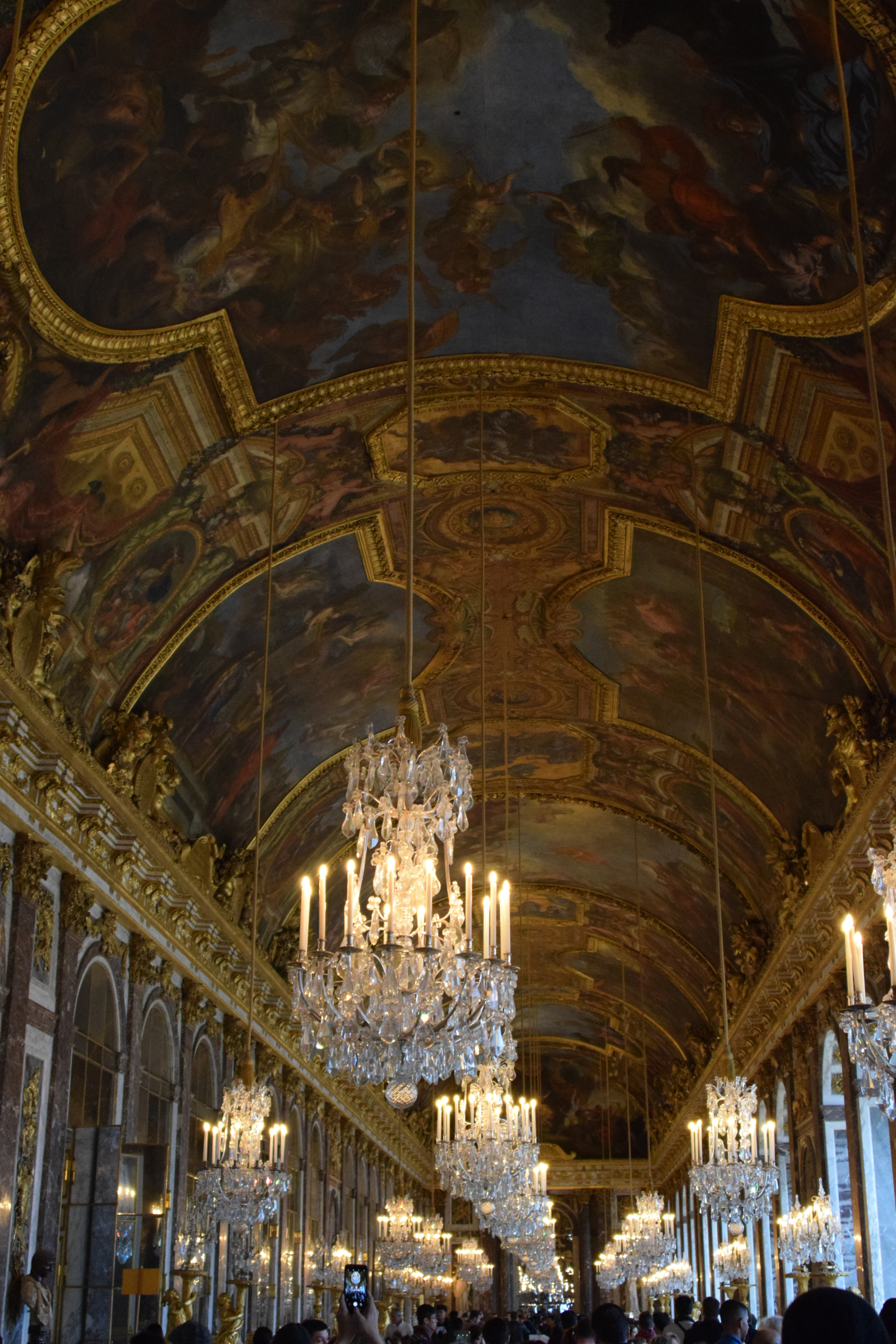 Nikon D3300 sample photo. Salon de los espejos palacio de versalles photography