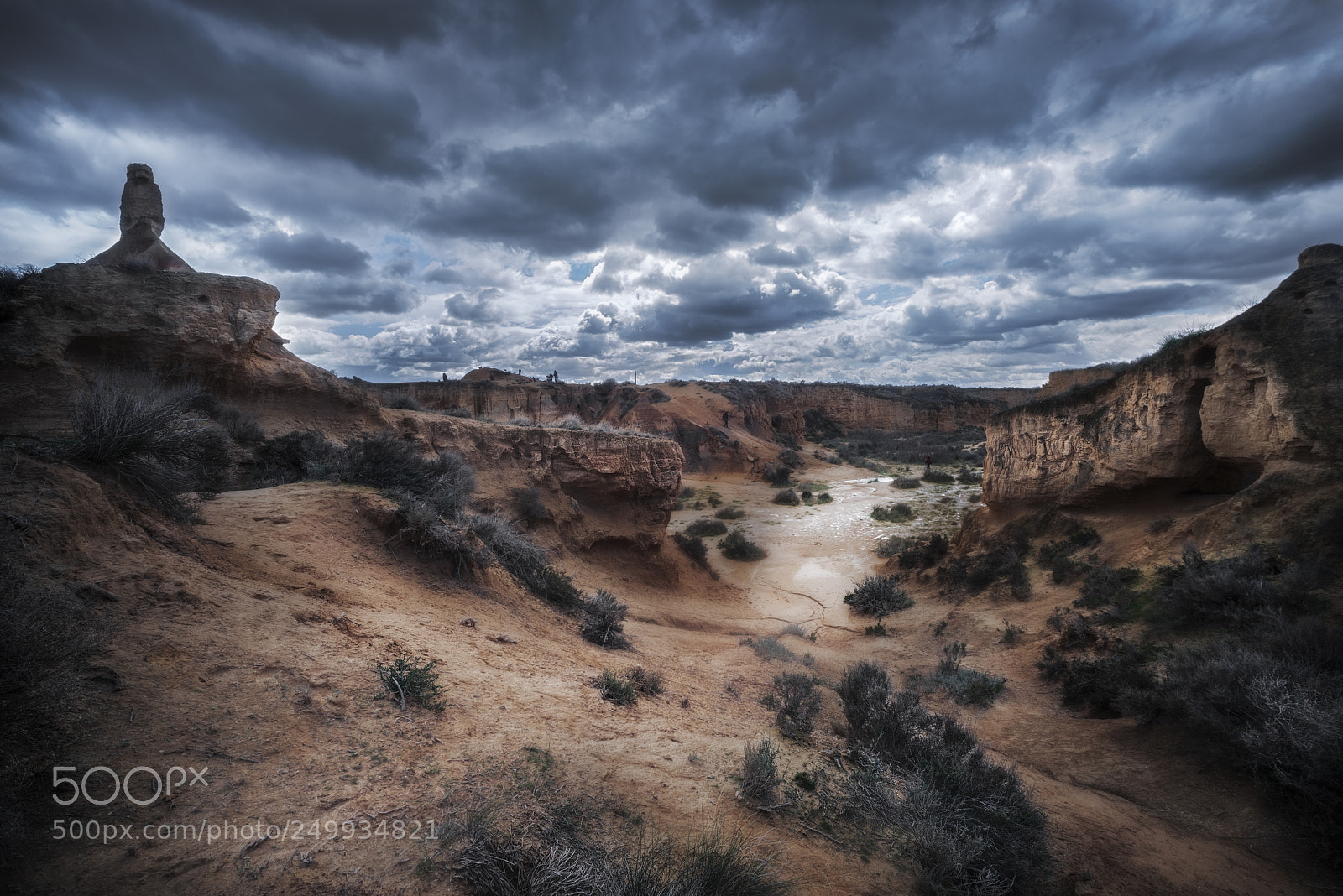 Pentax K-1 sample photo. Bardenas reales photography